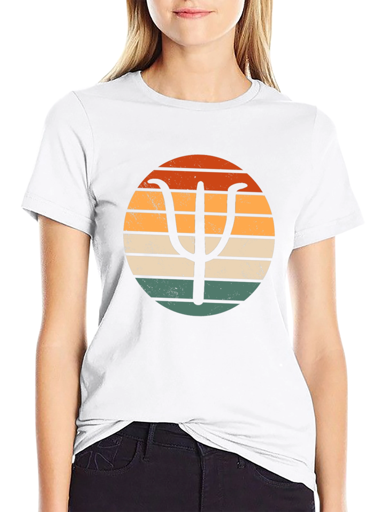 Retro Psychology Symbol Graphic Tee