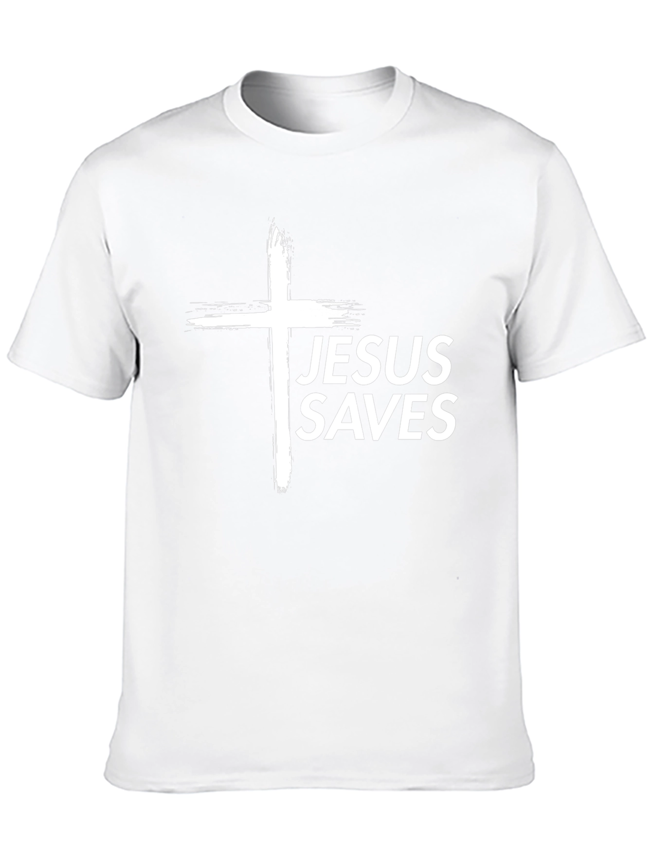 Jesus Saves Black T-Shirt