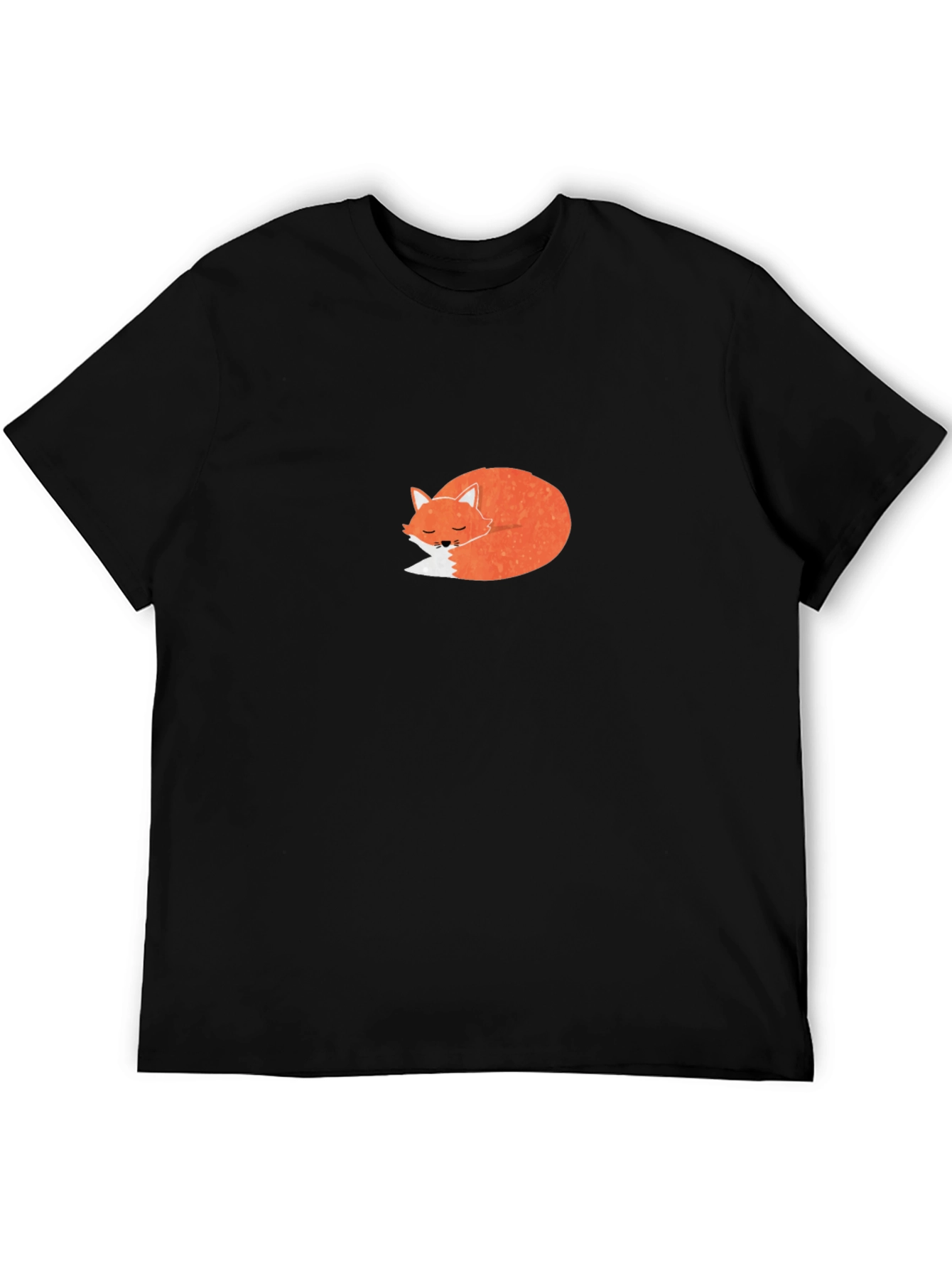 Cute Fox Graphic T-Shirt - Casual Comfort