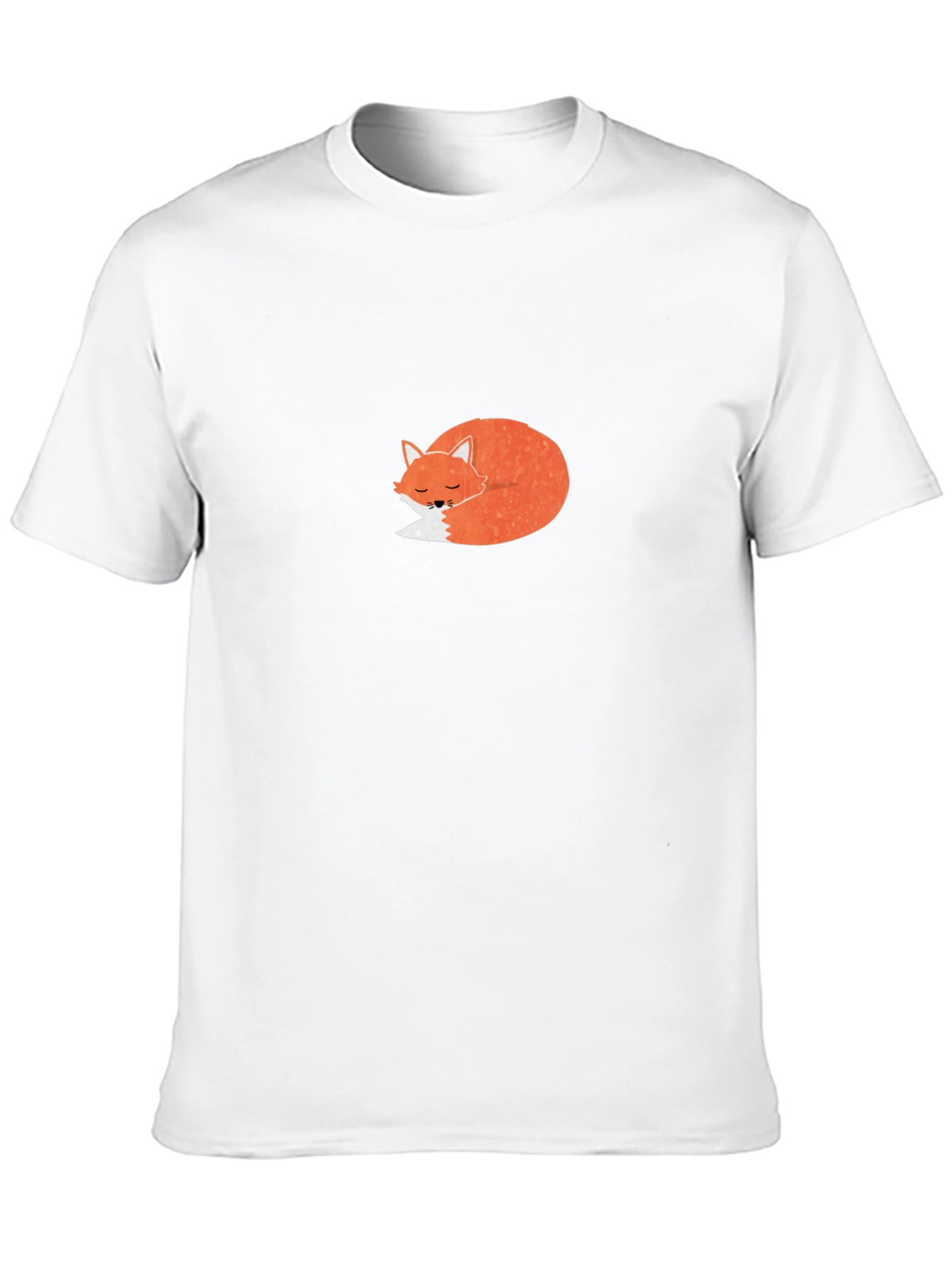 Cute Fox Graphic T-Shirt - Casual Comfort