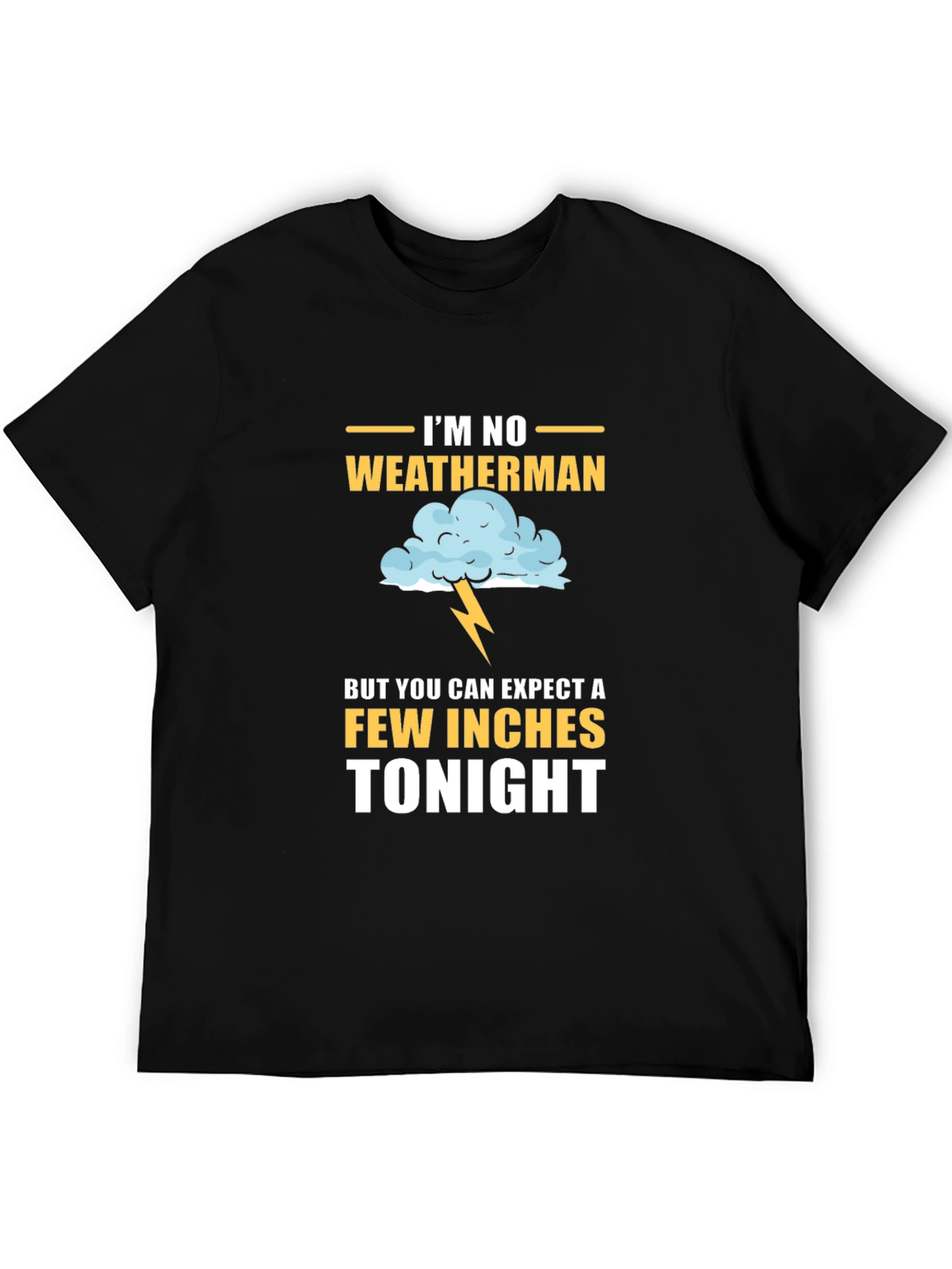 Funny Weatherman Joke Graphic T-Shirt