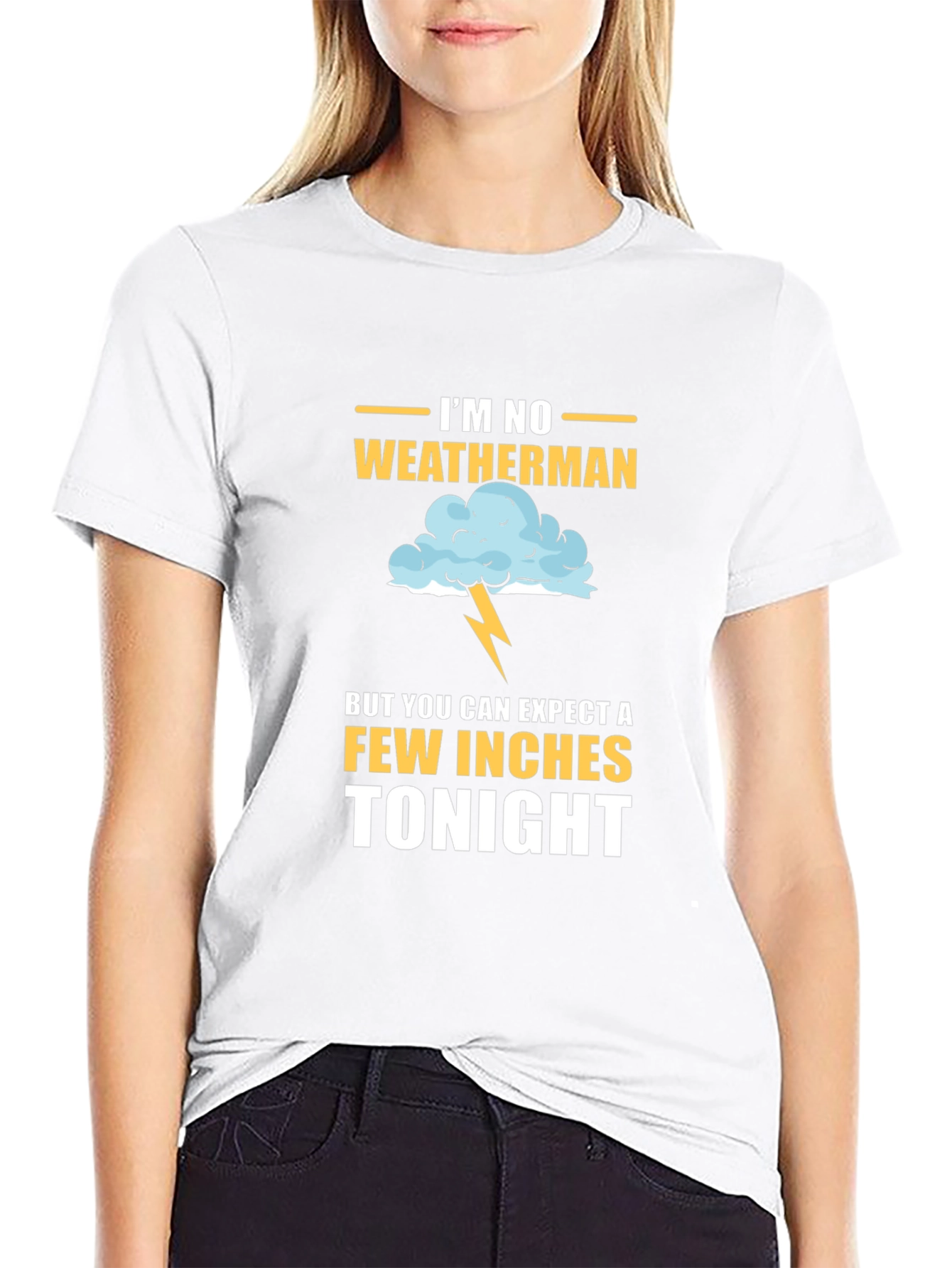 Funny Weatherman Joke Graphic T-Shirt