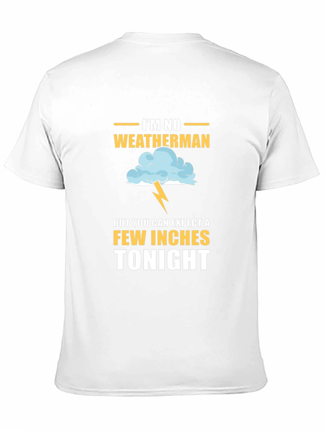 Funny Weatherman Joke Graphic T-Shirt