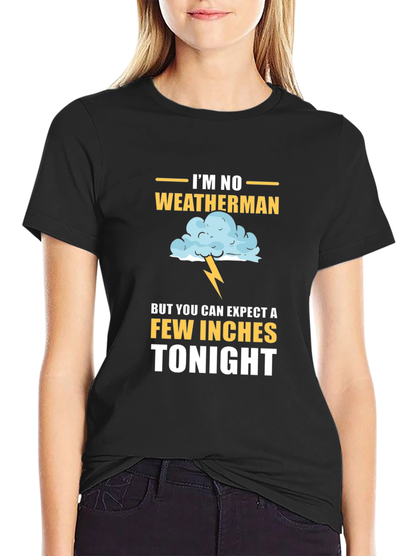 Funny Weatherman Joke Graphic T-Shirt