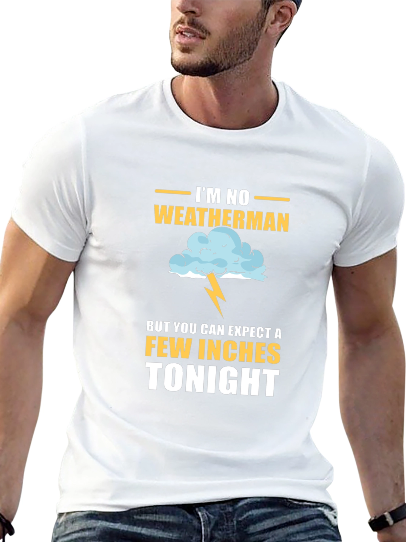 Funny Weatherman Joke Graphic T-Shirt
