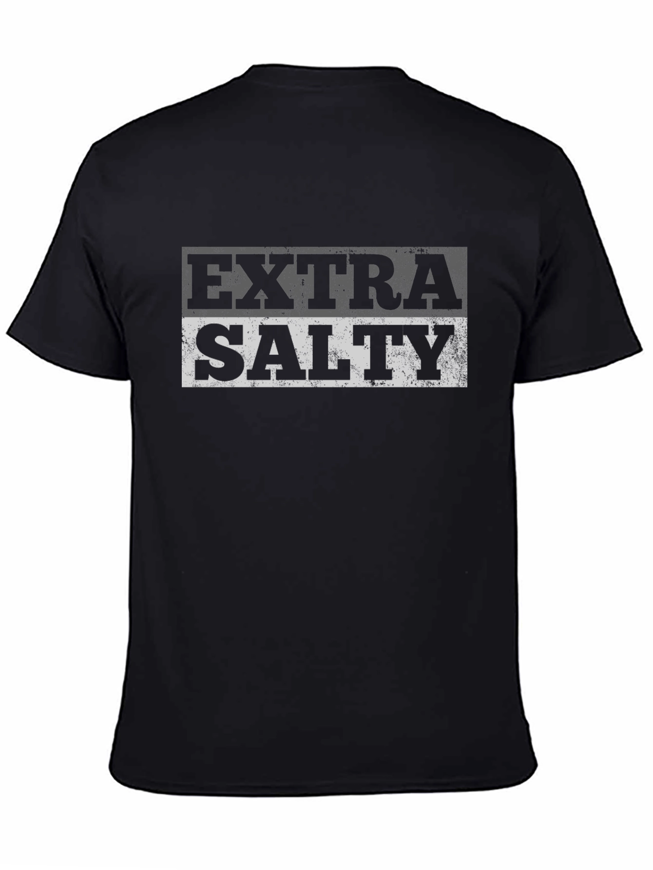 Extra Salty Black Graphic Tee