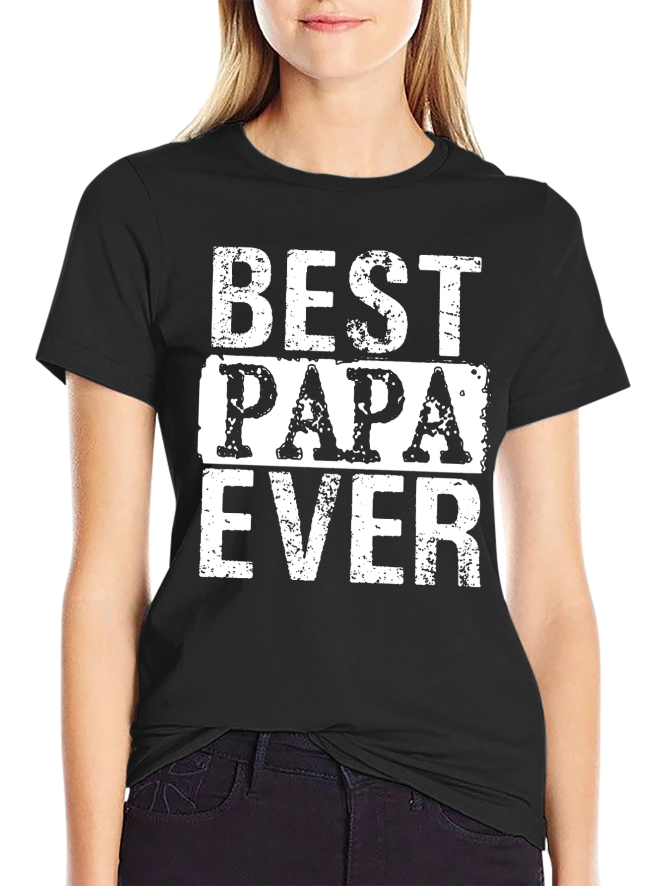 Best Papa Ever Graphic T-Shirt - Fathers Day Gift