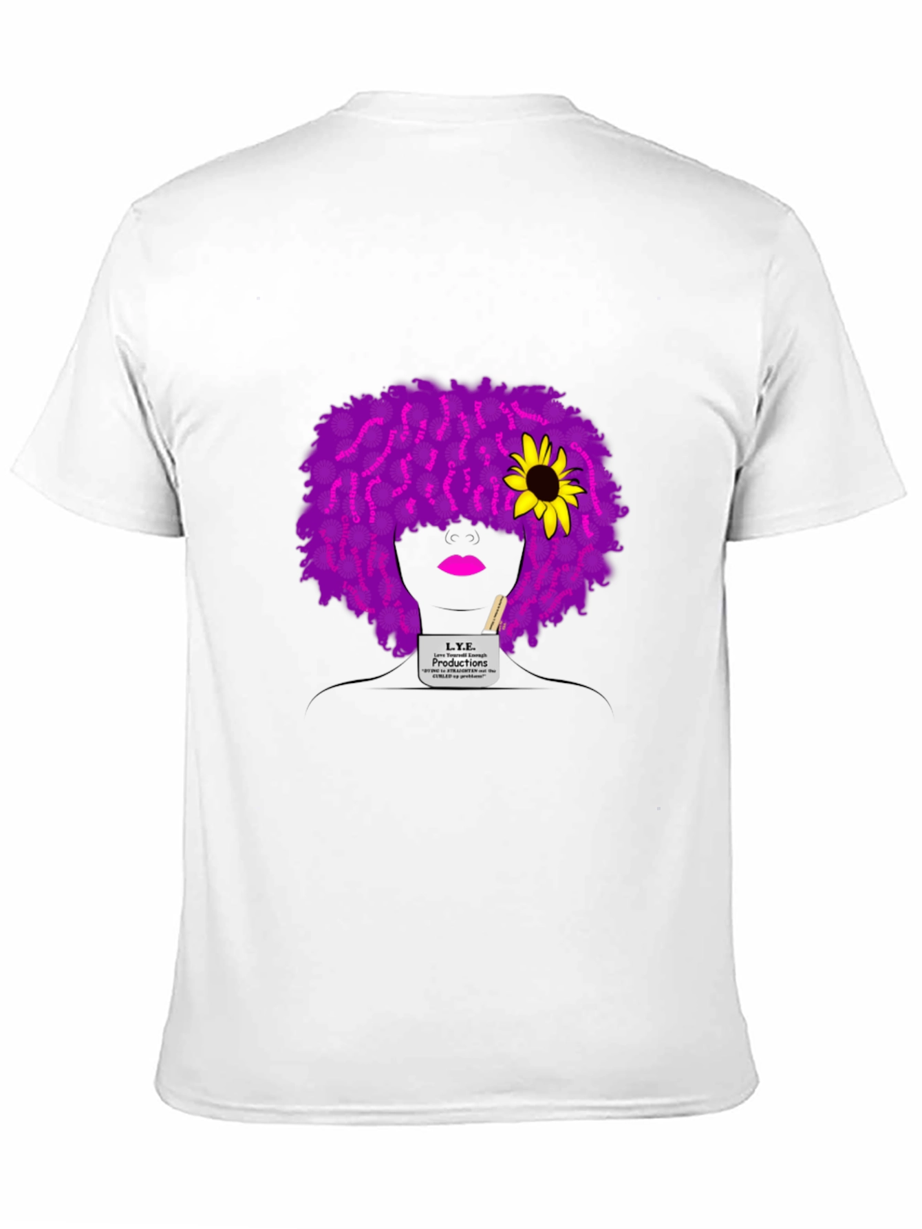 L.Y.E. Productions Black Graphic Tee