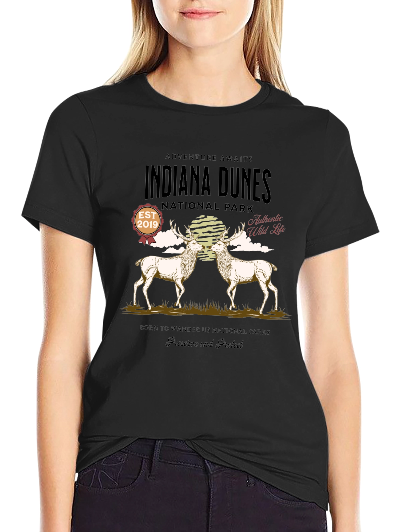 Indiana Dunes National Park Graphic T-Shirt