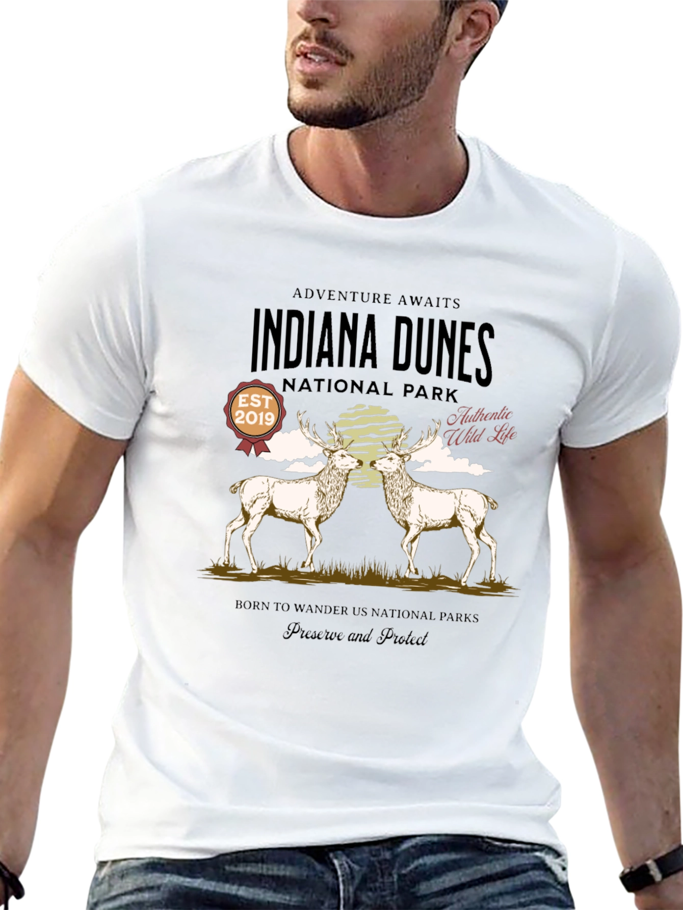 Indiana Dunes National Park Graphic T-Shirt