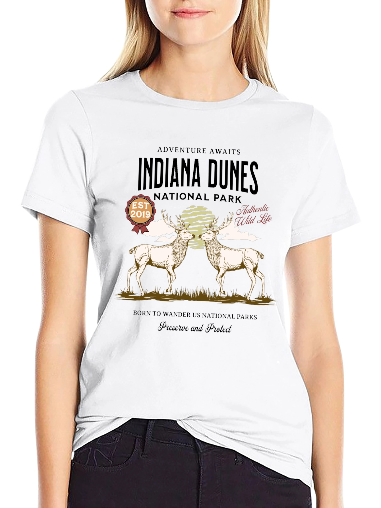 Indiana Dunes National Park Graphic T-Shirt