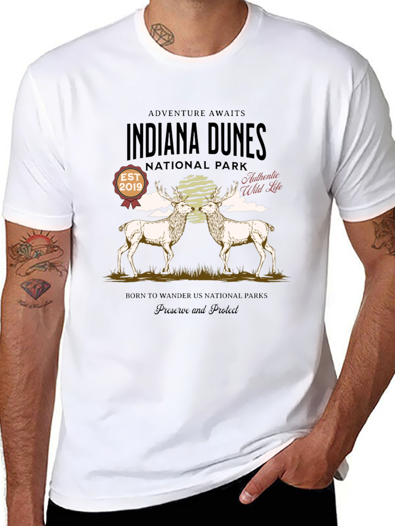 Indiana Dunes National Park Graphic T-Shirt