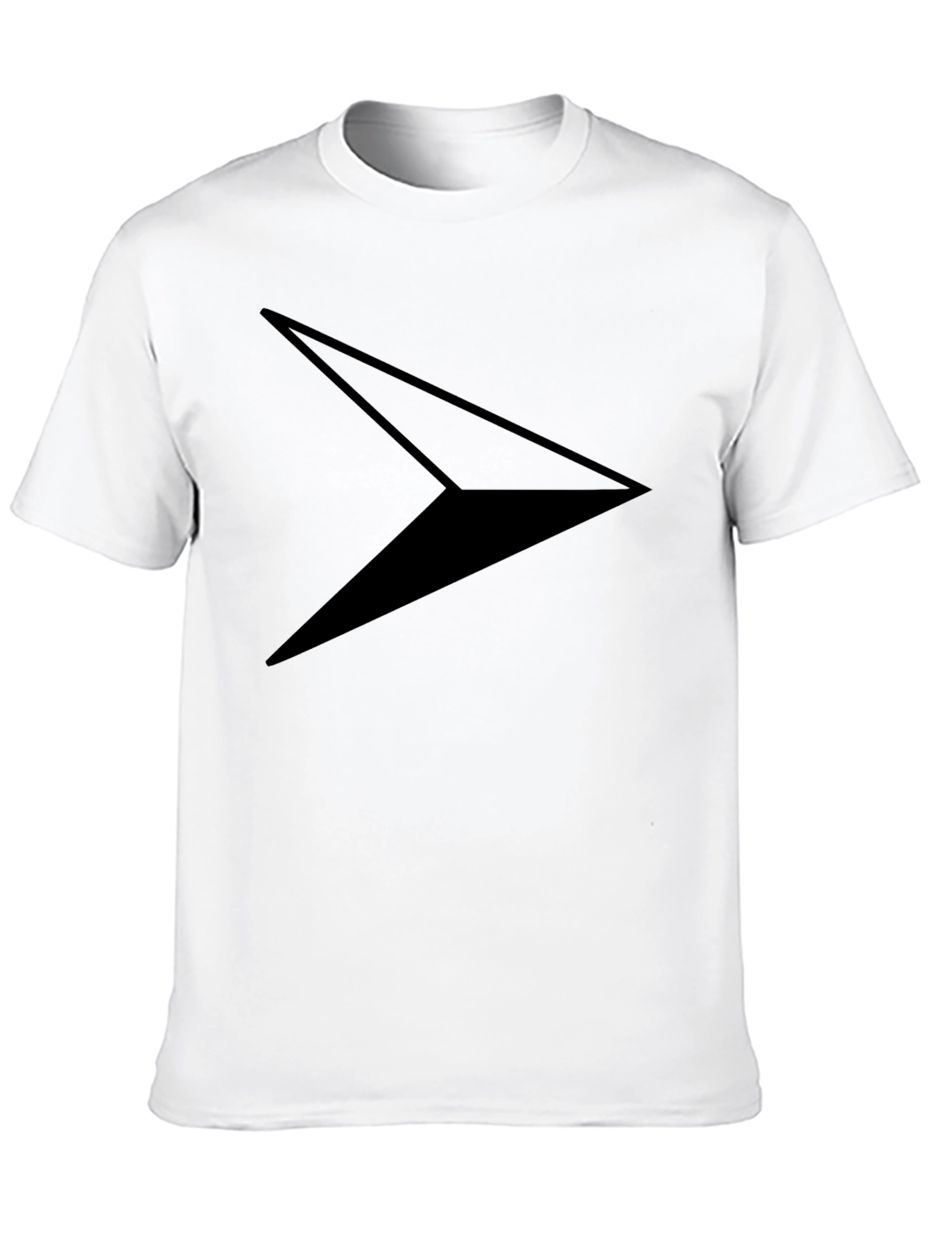 Modern Minimalist Arrow Black T-Shirt