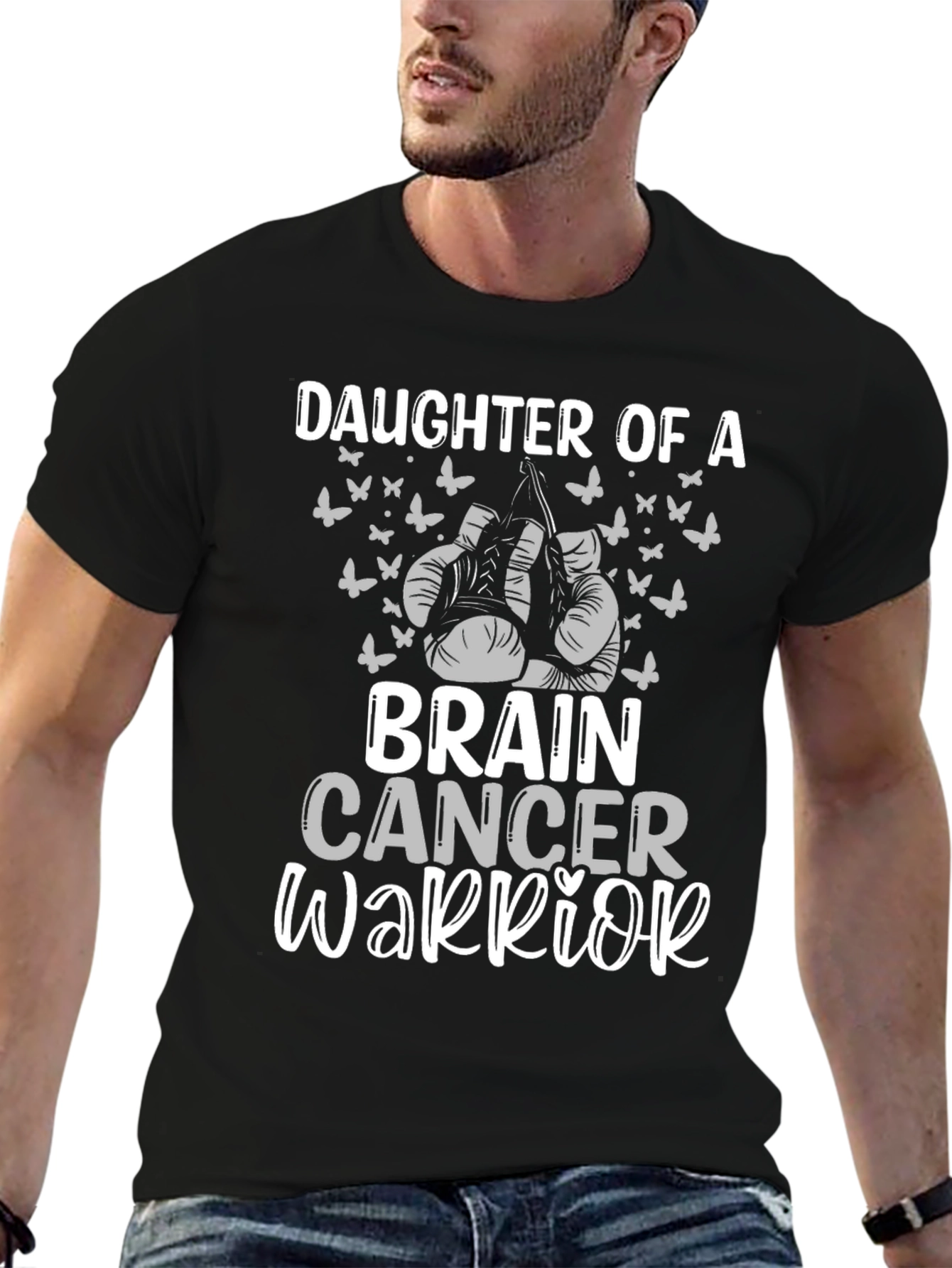 Daughter Of A Brain Cancer Warrior T-Shirt