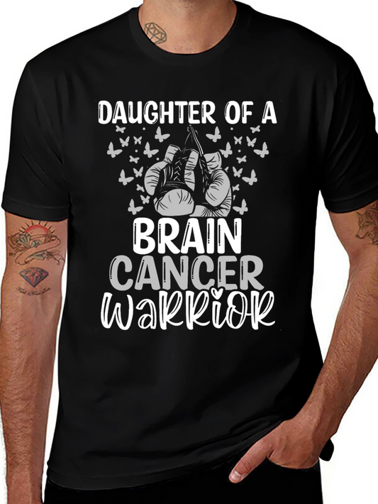 Daughter Of A Brain Cancer Warrior T-Shirt