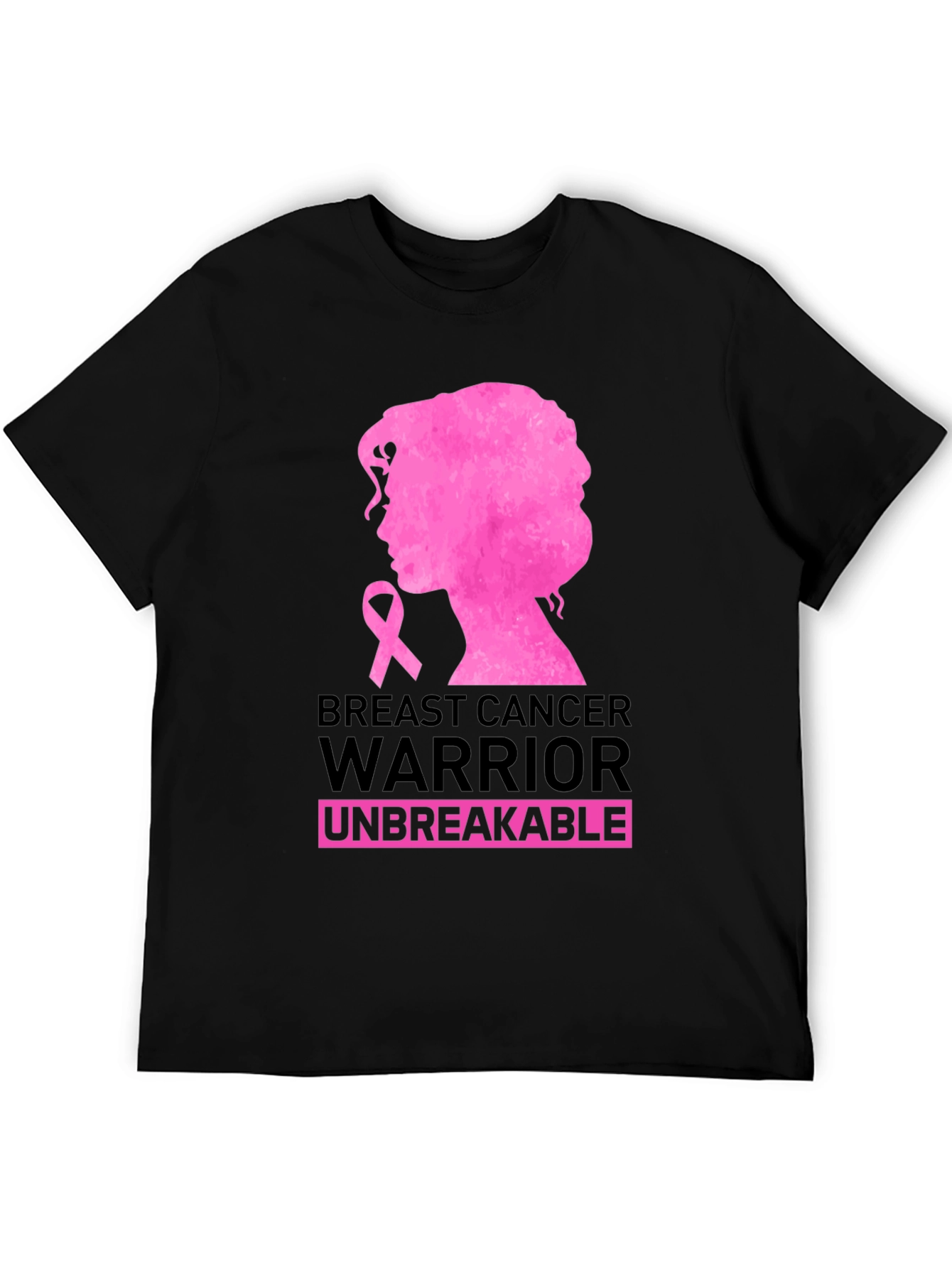 Breast Cancer Warrior T-Shirt - Unbreakable Womens Tee