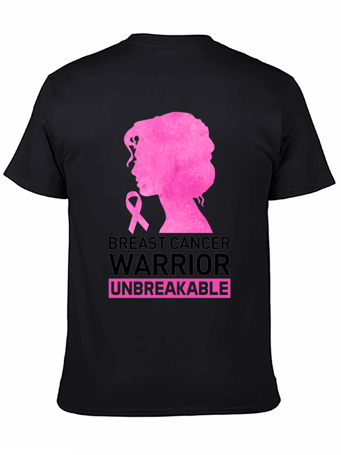 Breast Cancer Warrior T-Shirt - Unbreakable Womens Tee