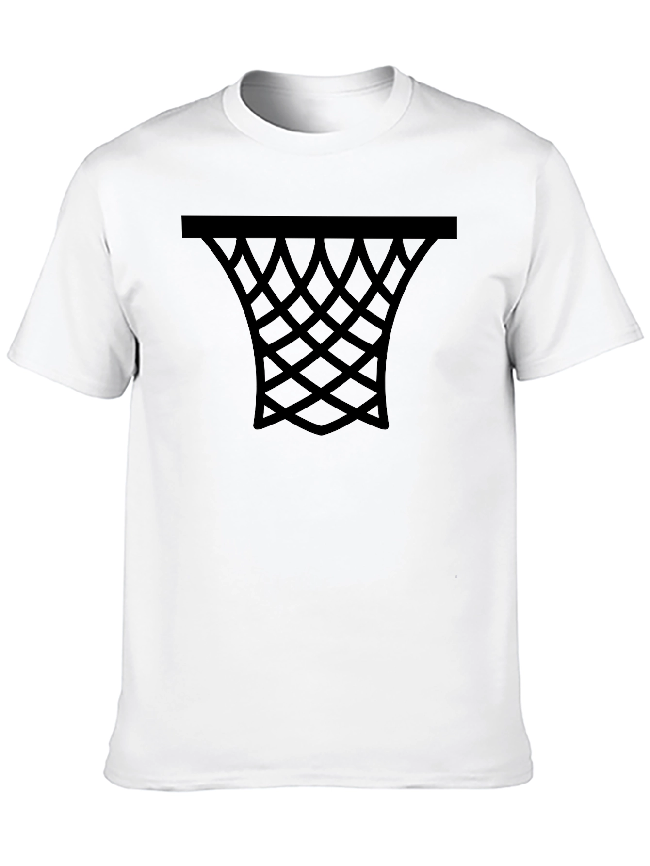 Basketball Hoop Net Graphic T-Shirt