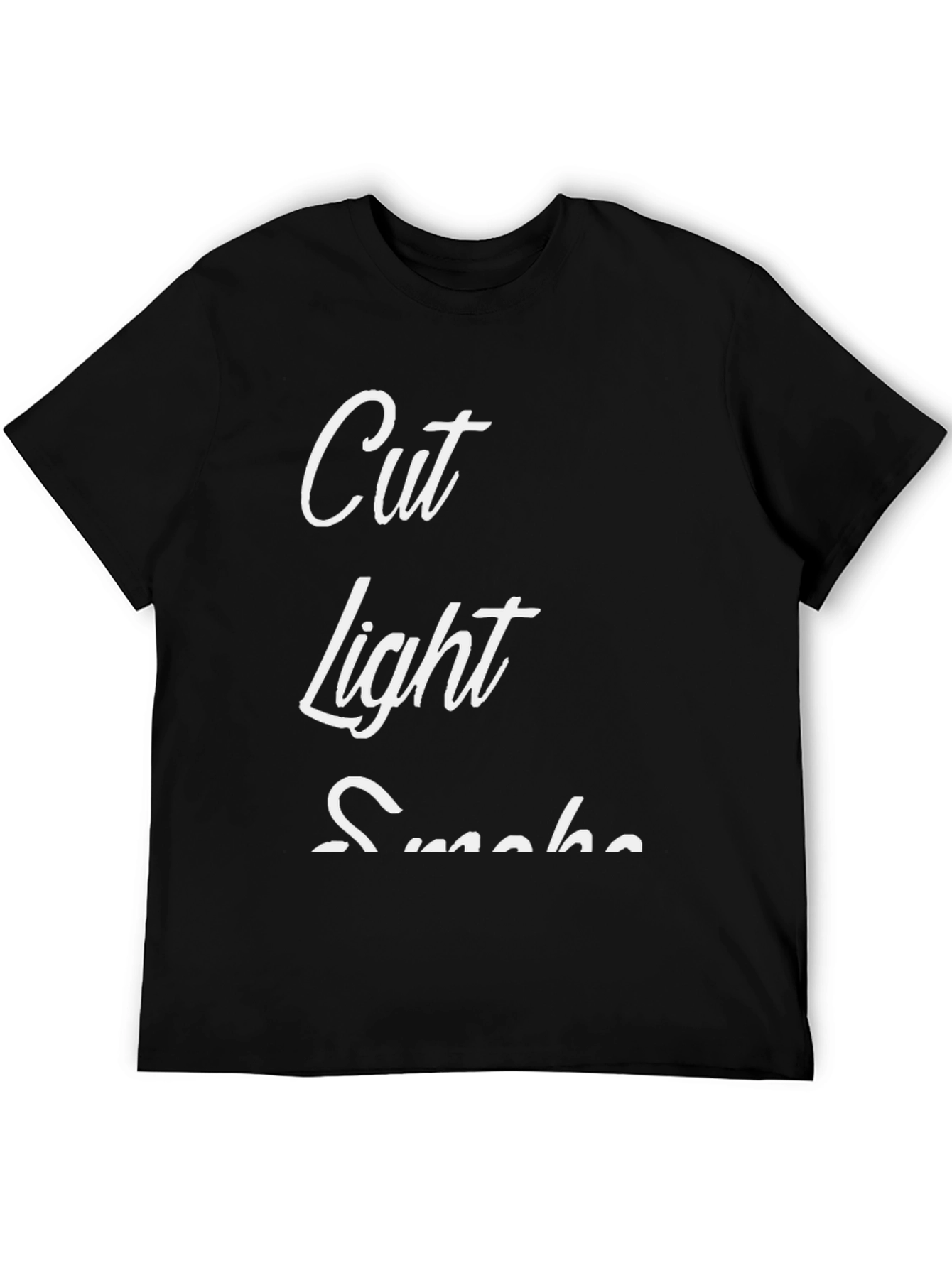 Cut Light Smoke Graphic Tee