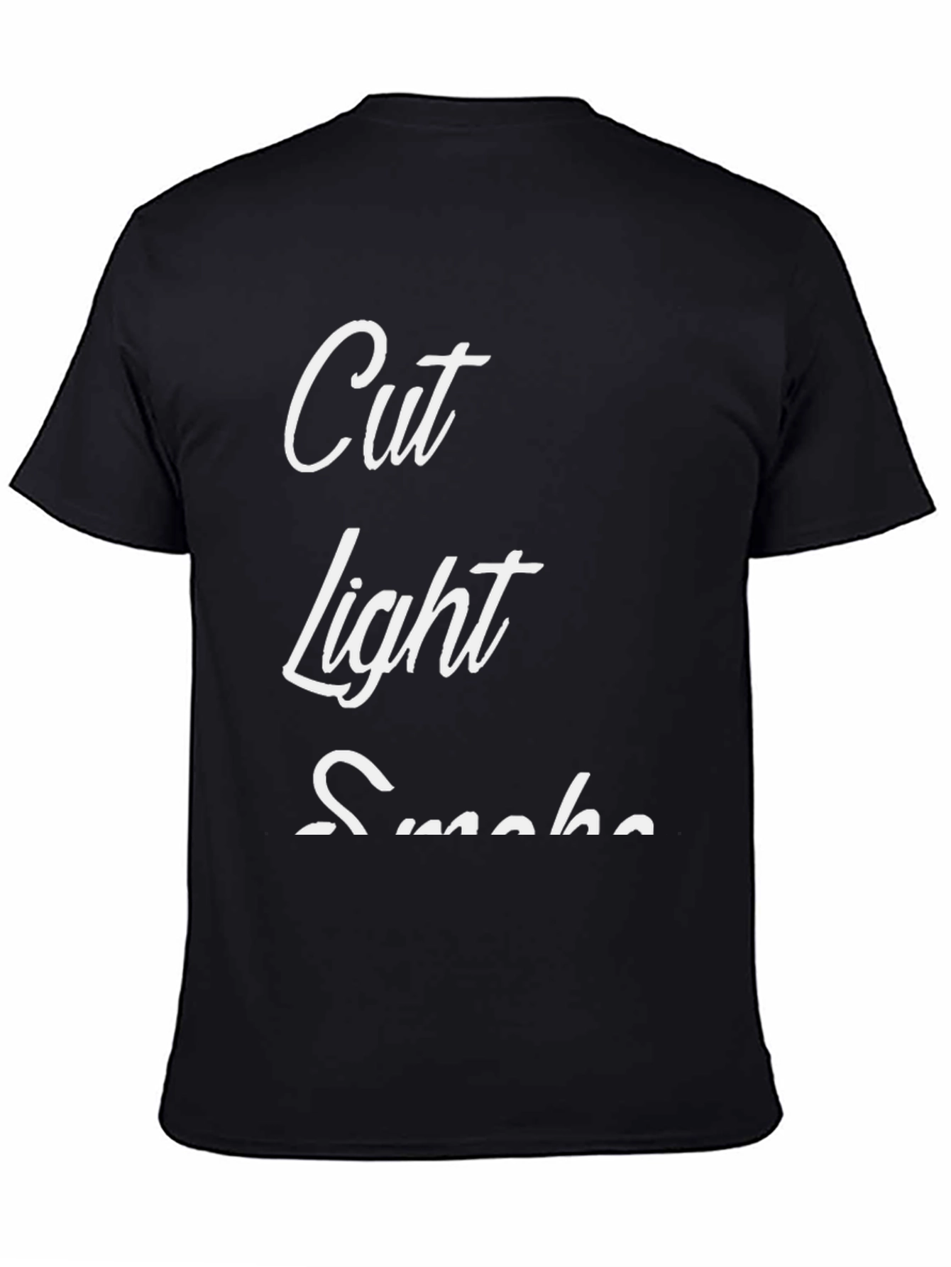 Cut Light Smoke Graphic Tee