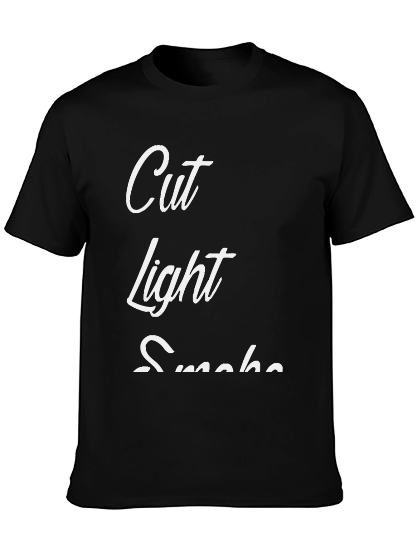 Cut Light Smoke Graphic Tee