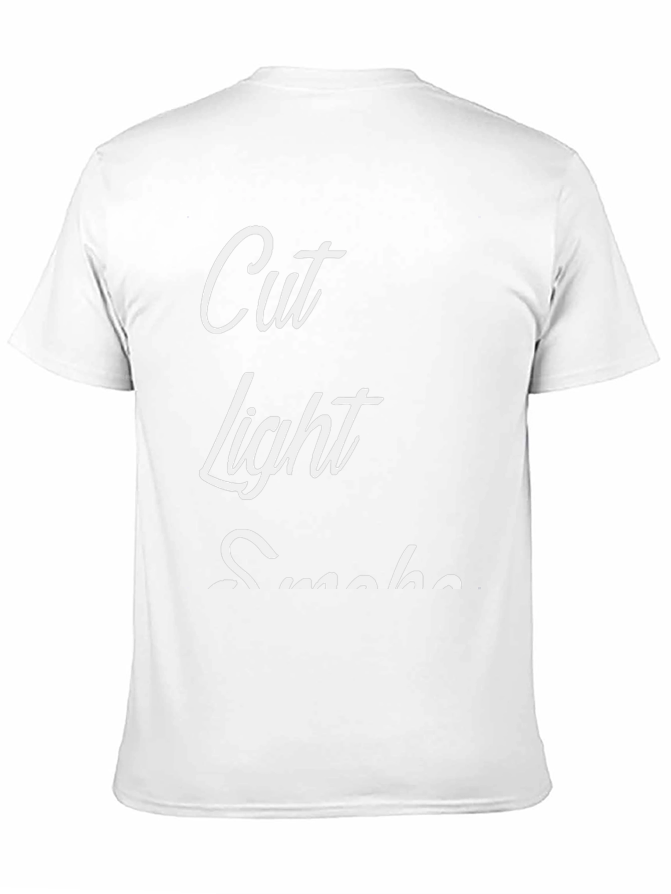 Cut Light Smoke Graphic Tee