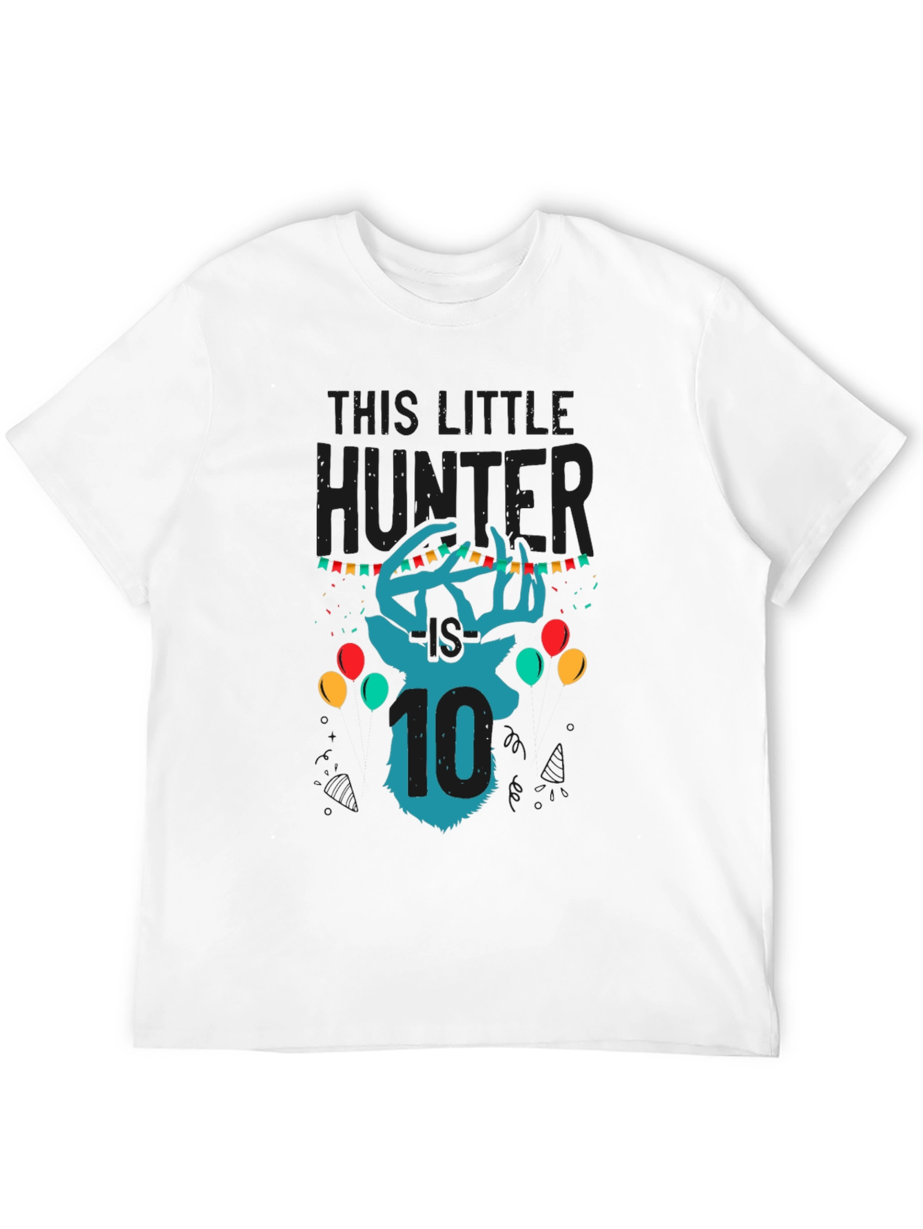 This Little Hunter 10th Birthday T-Shirt