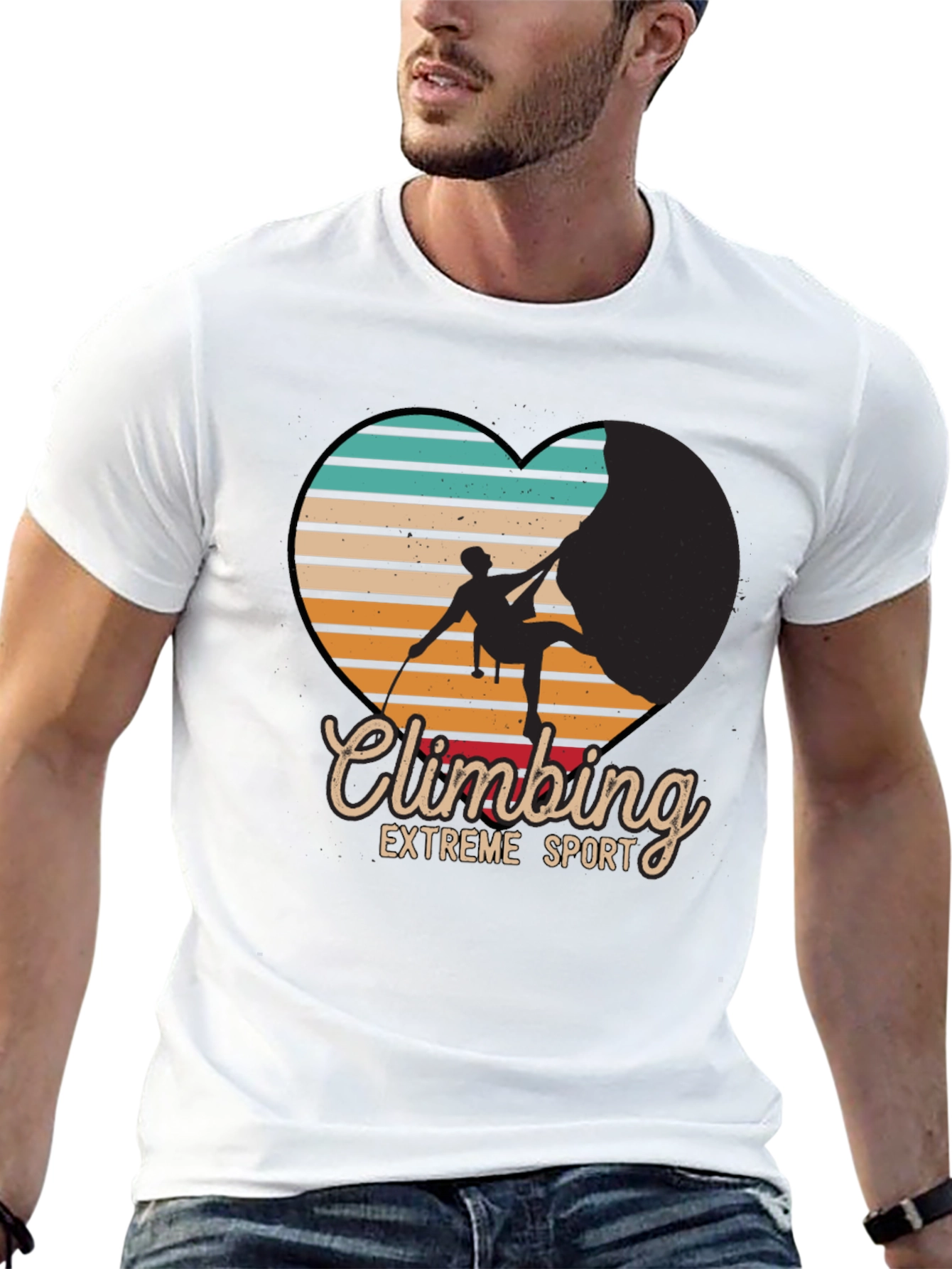 Climbing Extreme Sport T-Shirt