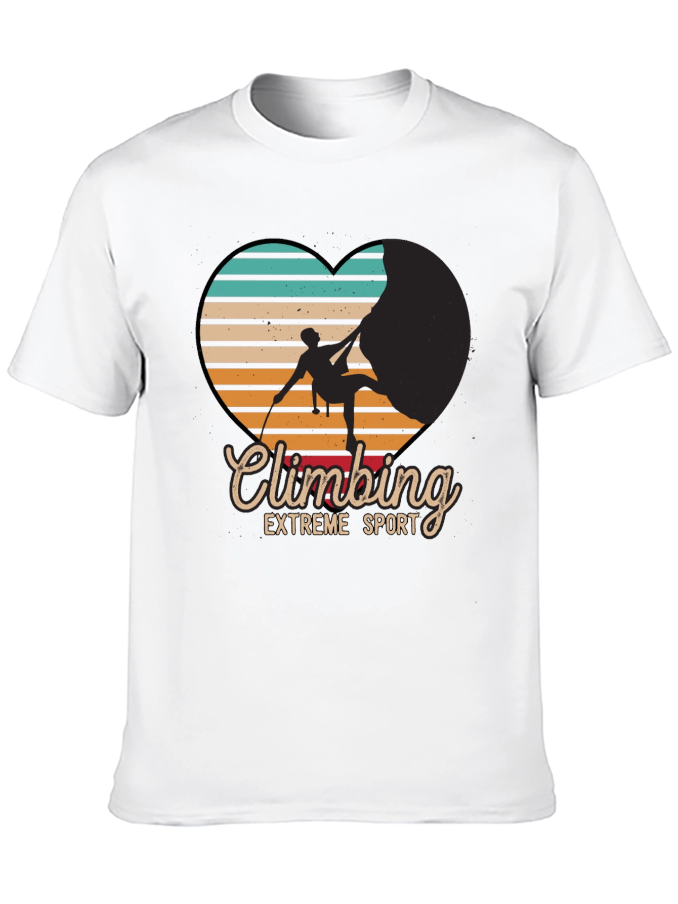 Climbing Extreme Sport T-Shirt