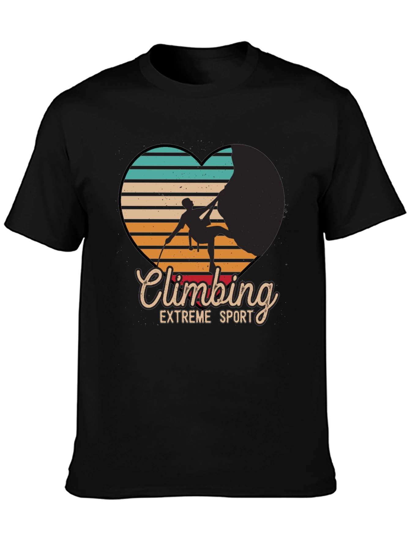Climbing Extreme Sport T-Shirt