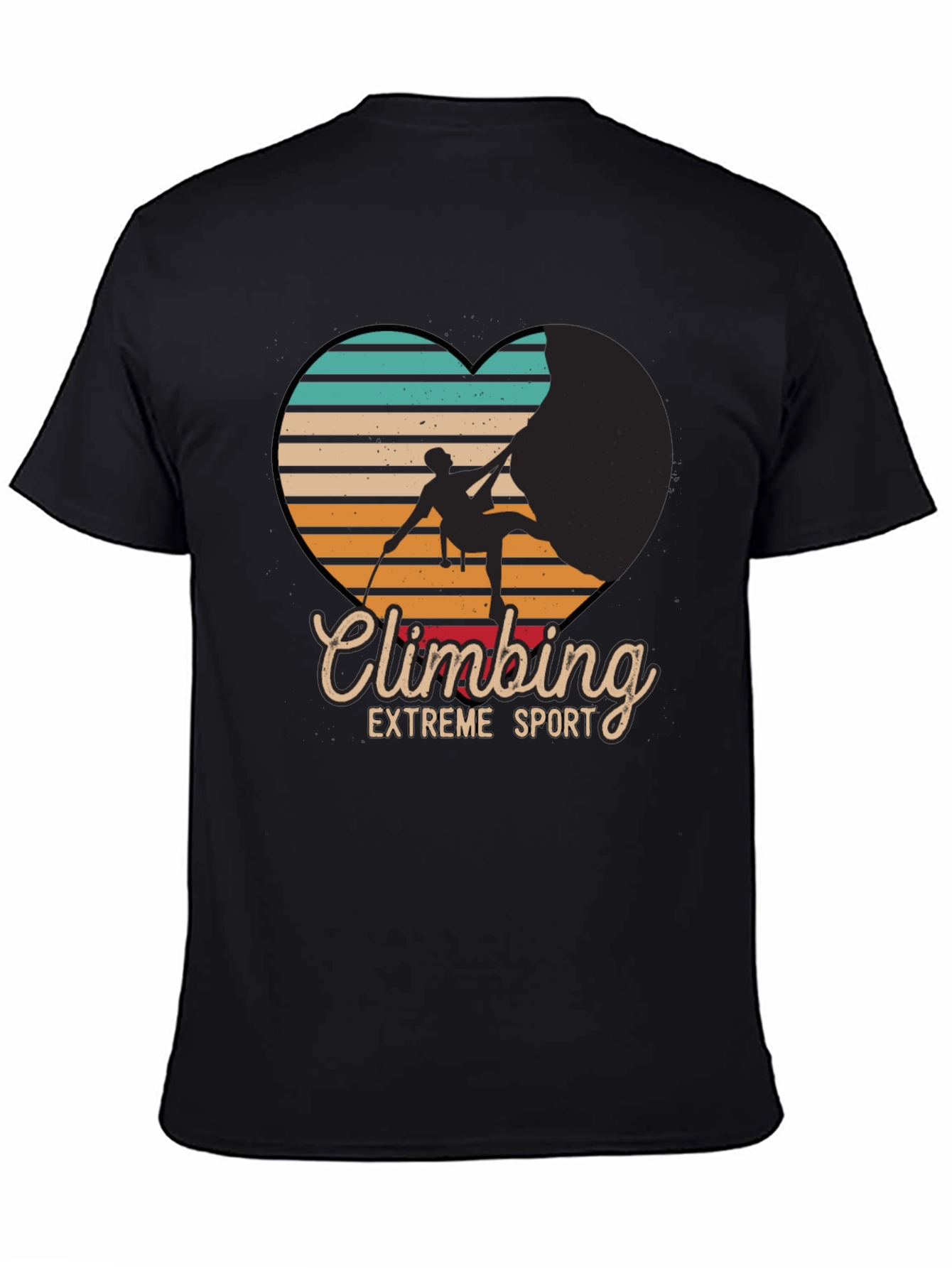 Climbing Extreme Sport T-Shirt