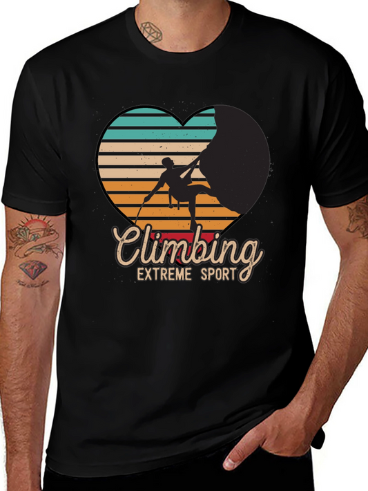 Climbing Extreme Sport T-Shirt