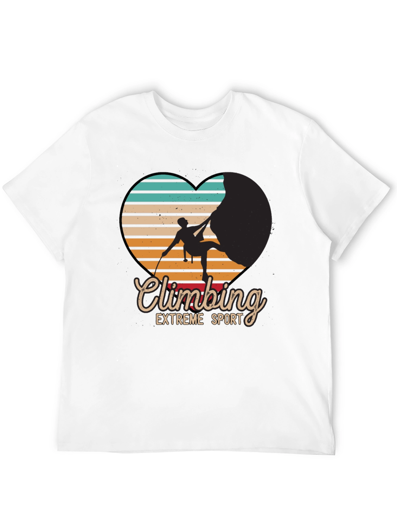 Climbing Extreme Sport T-Shirt