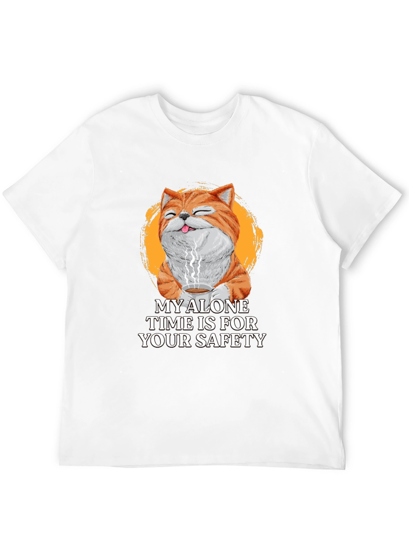Funny Cat Alone Time T-Shirt