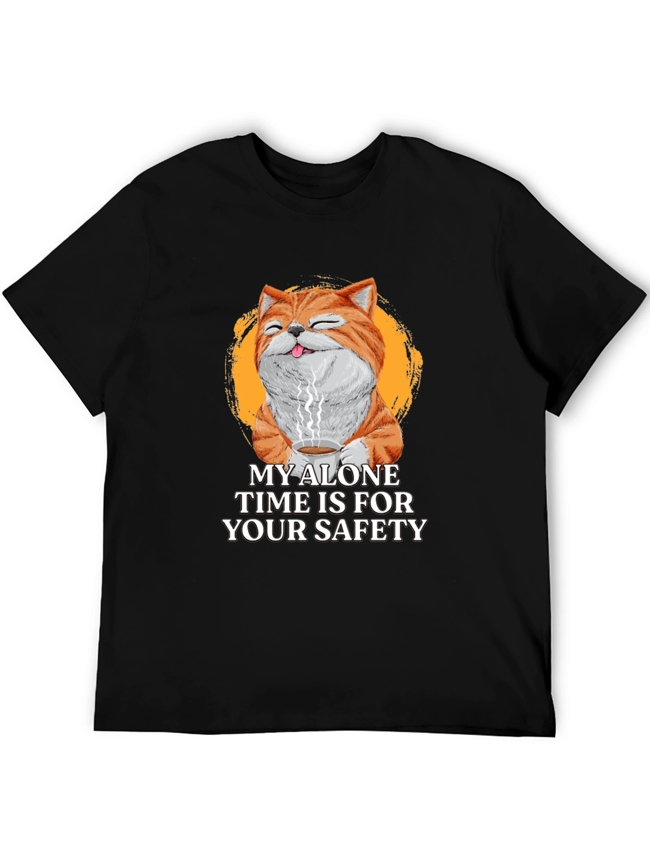 Funny Cat Alone Time T-Shirt