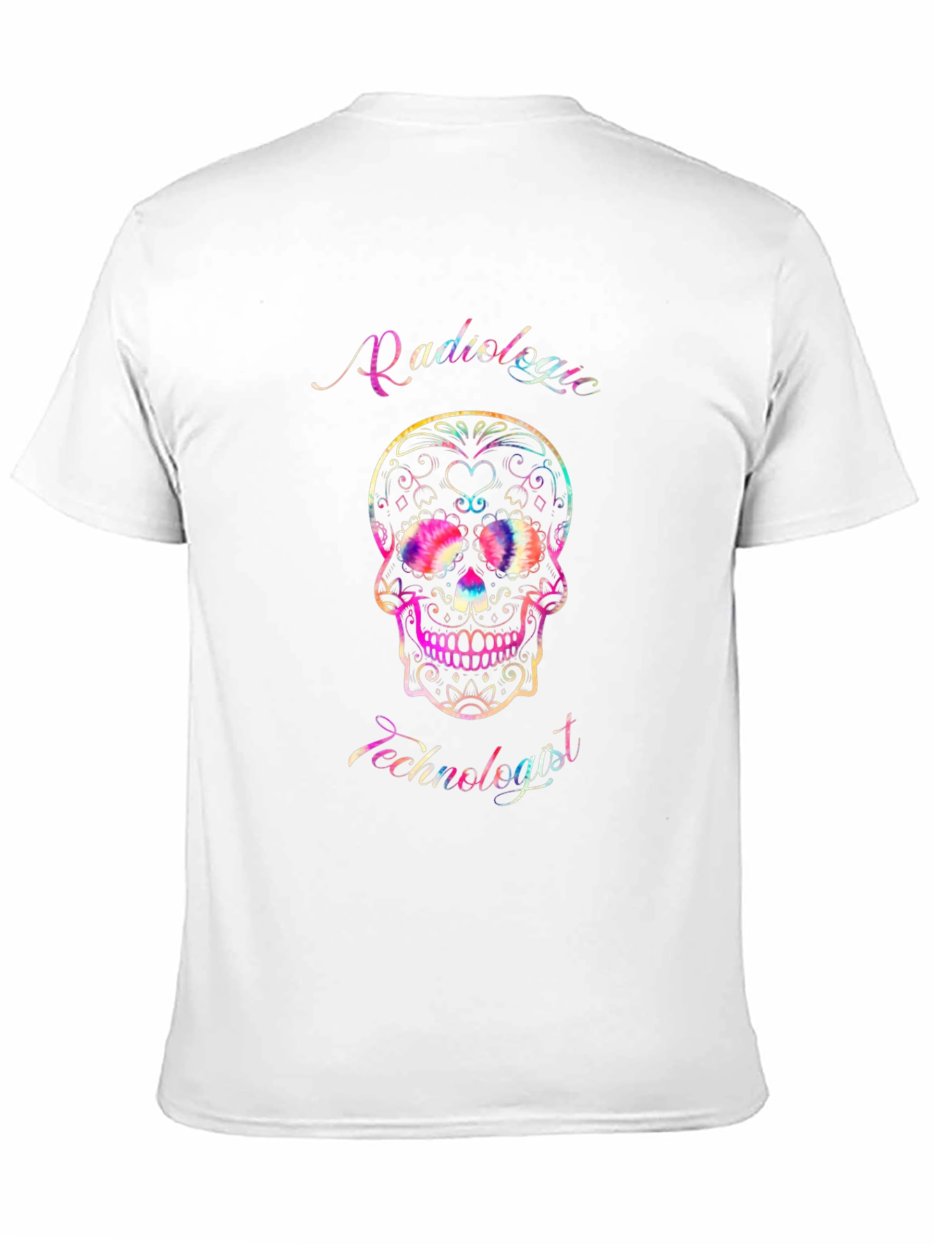 Radiologic Technologist Sugar Skull T-Shirt