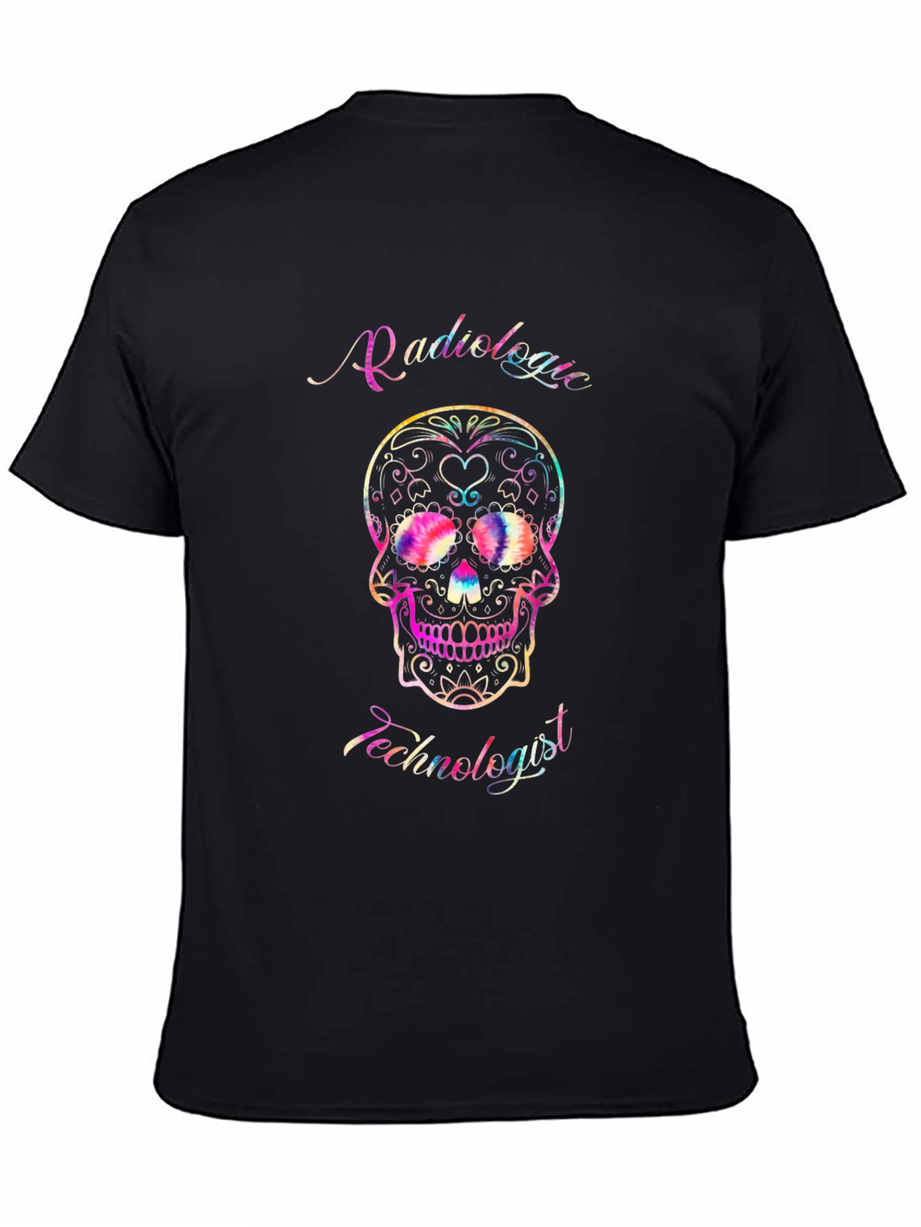 Radiologic Technologist Sugar Skull T-Shirt
