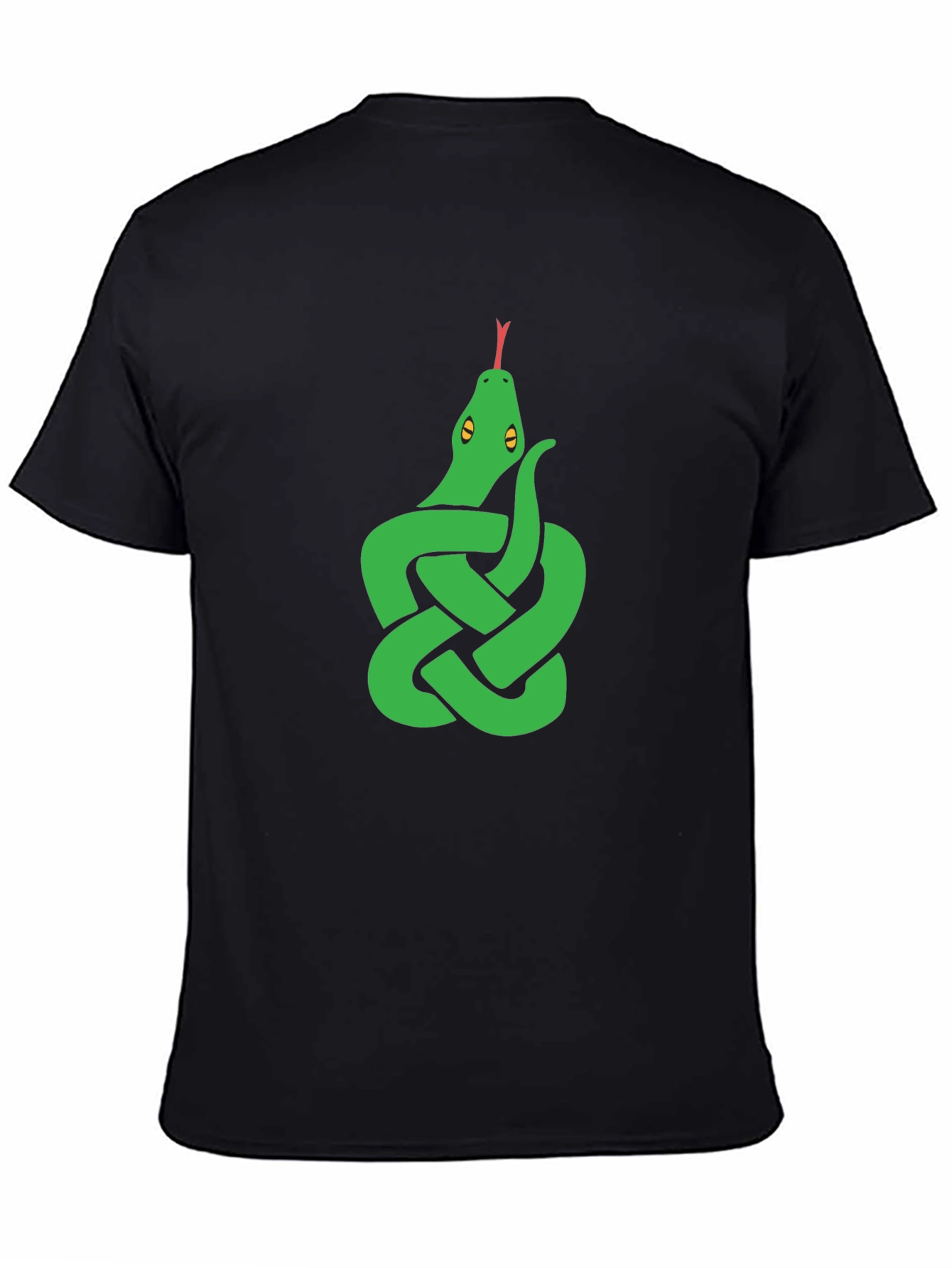 Knot Snake Graphic Tee - Black