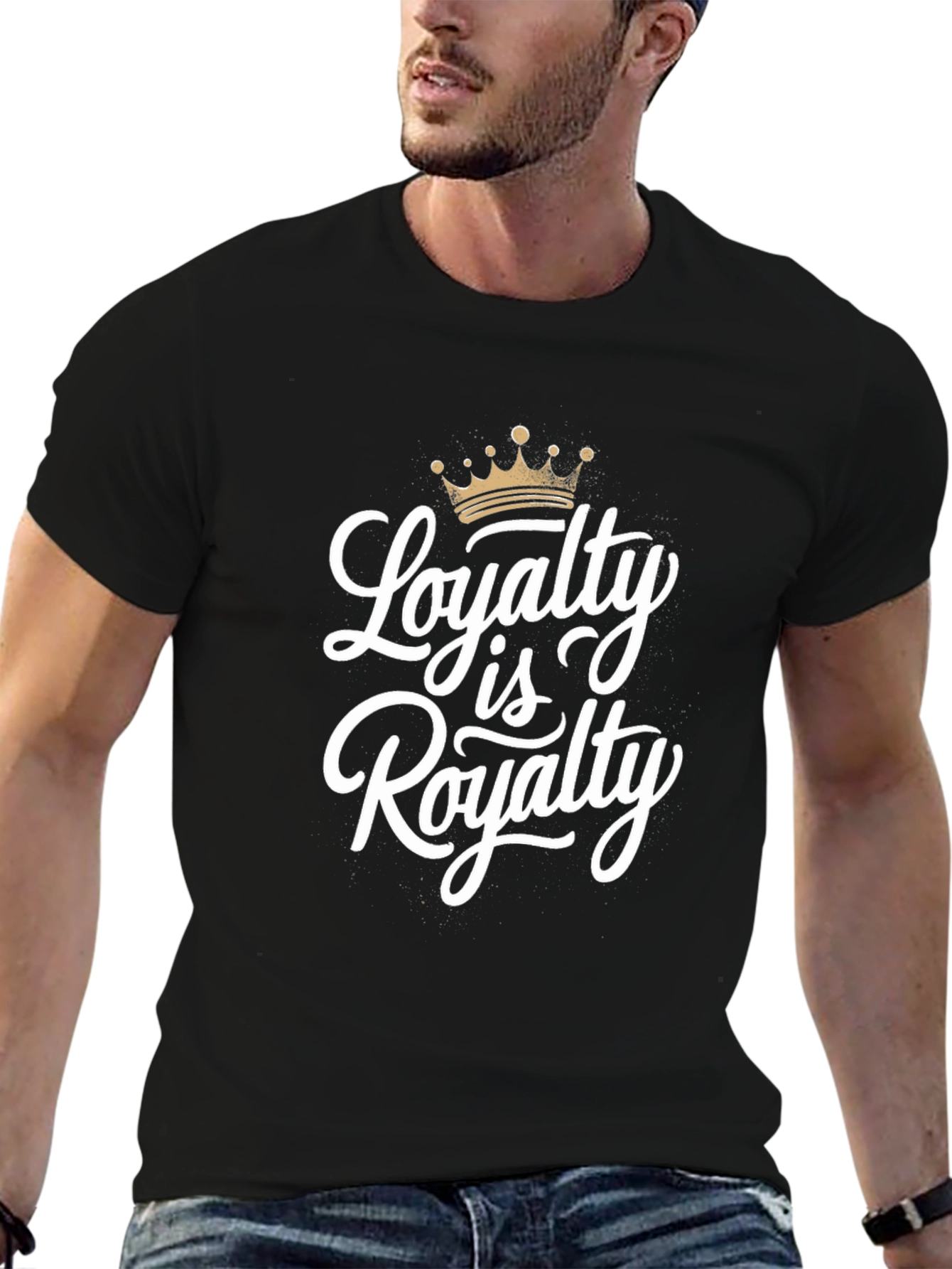 Loyalty is Royalty Graphic Tee - Black