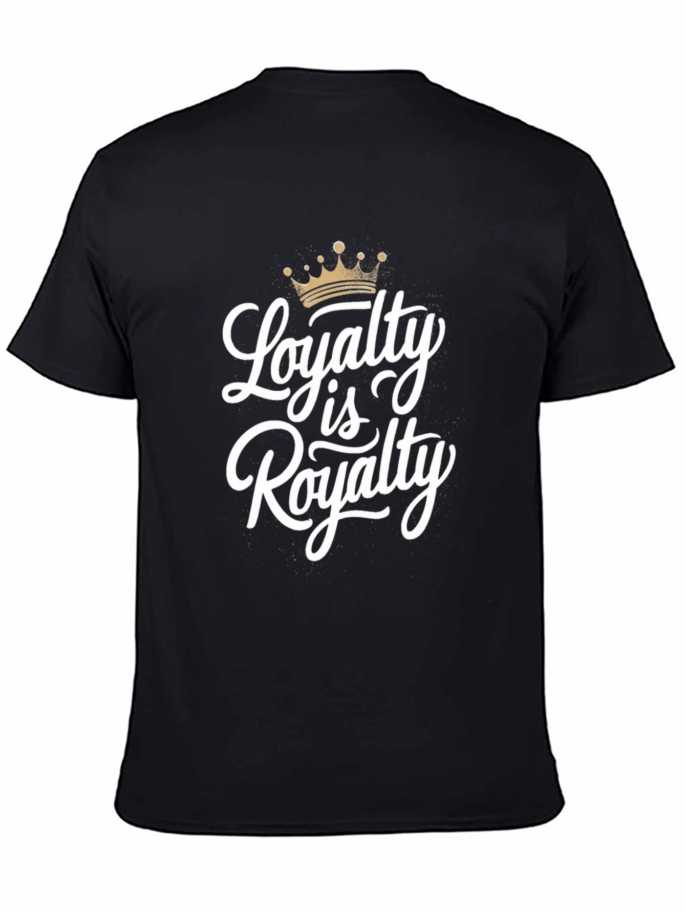 Loyalty is Royalty Graphic Tee - Black