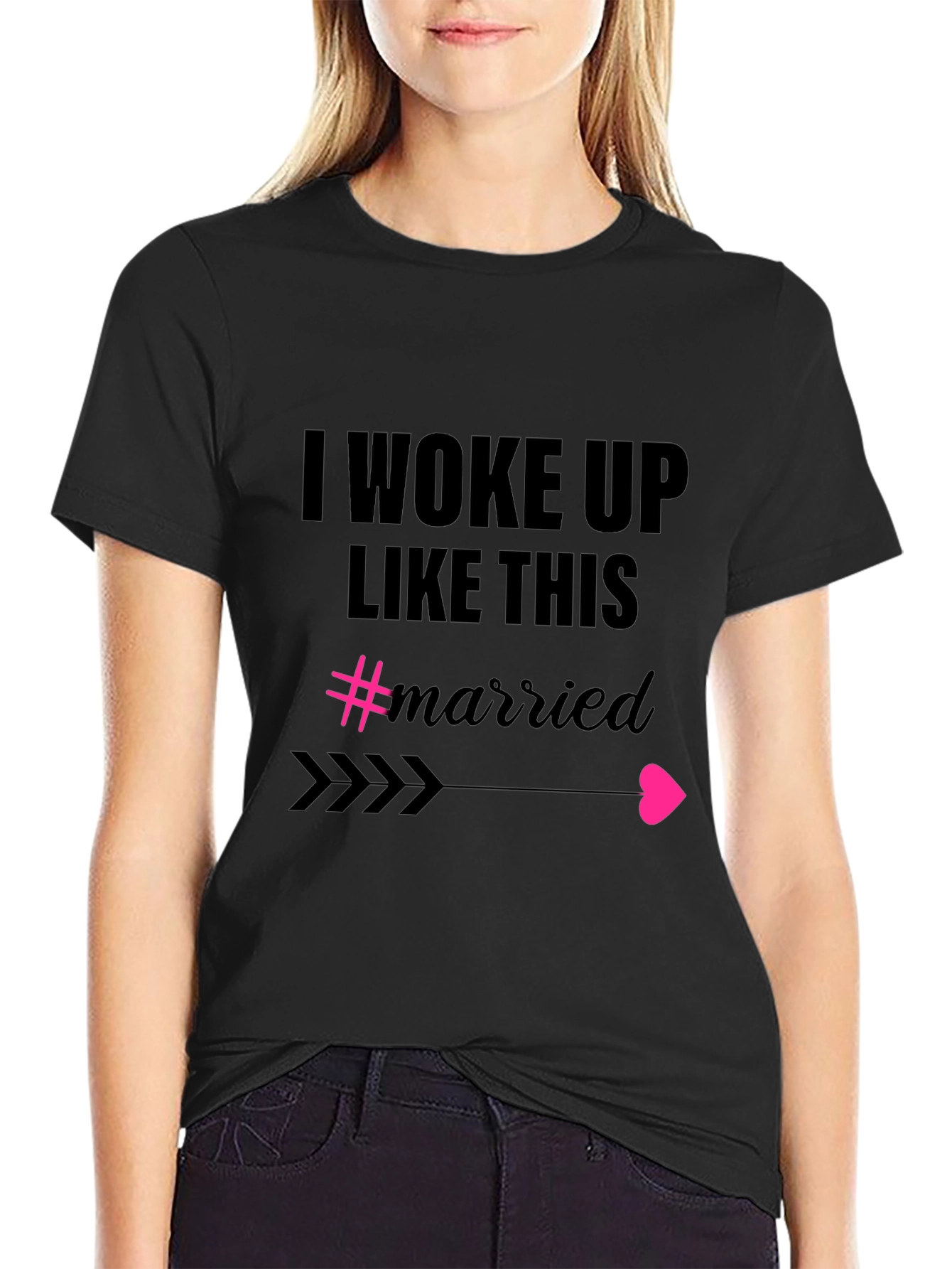 Woke Up Like This Married Graphic Tee