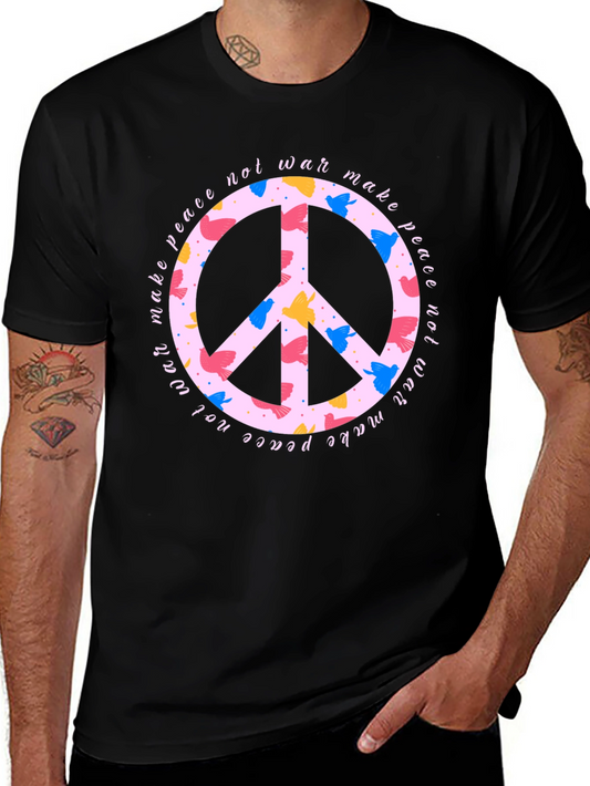 Peace Dove Graphic Tee - Make Peace Not War!