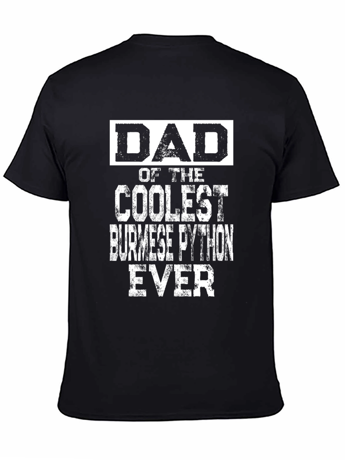 Dad of Coolest Burmese Python Ever Graphic Tee