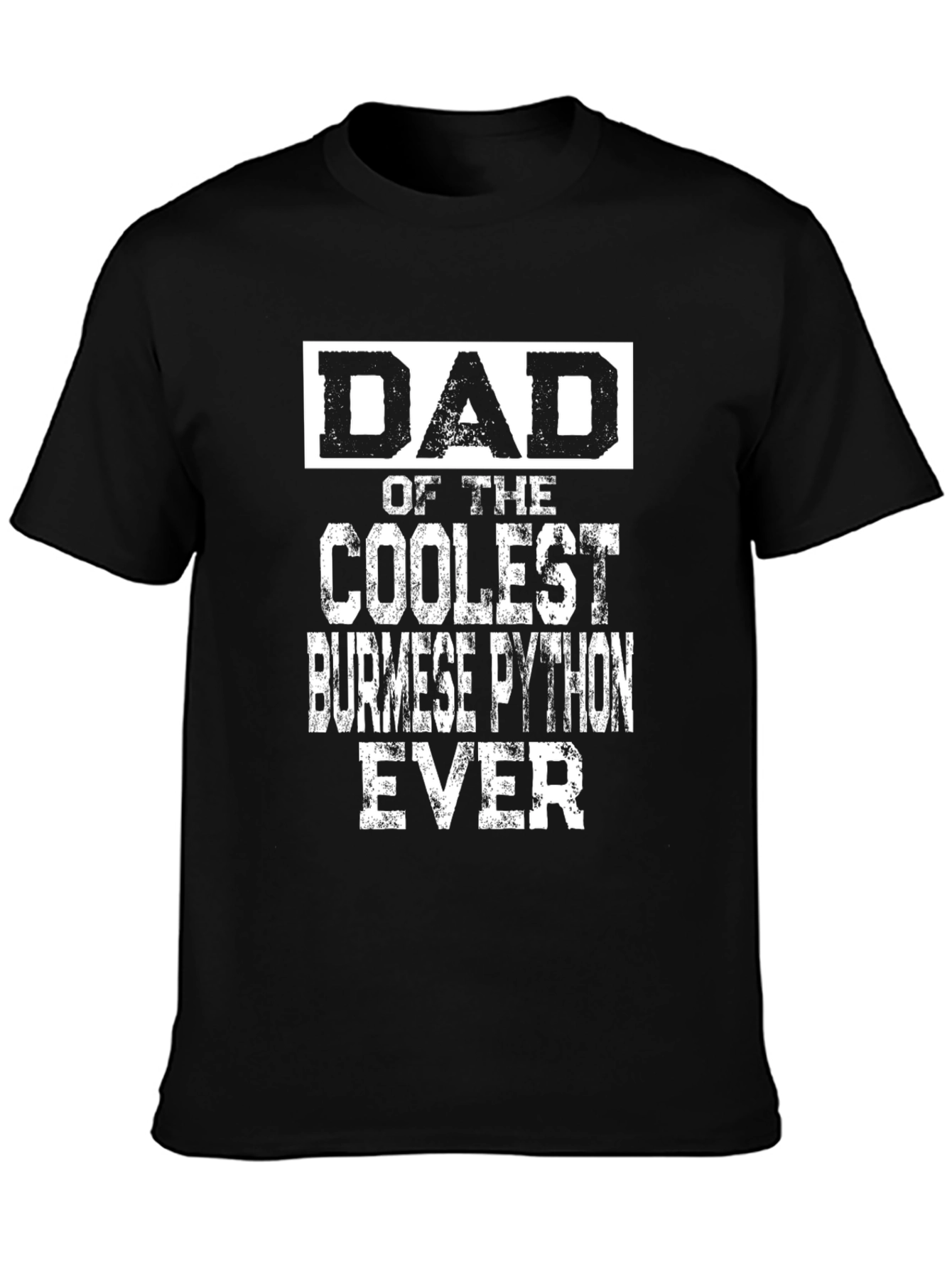 Dad of Coolest Burmese Python Ever Graphic Tee