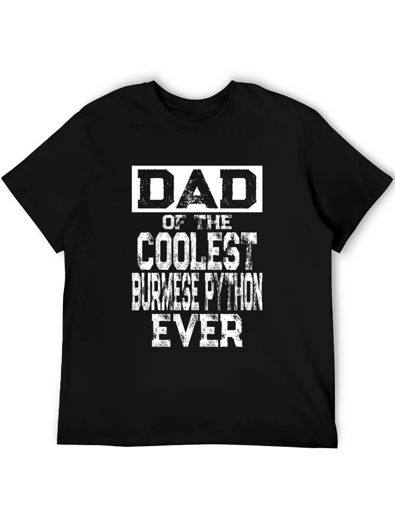 Dad of Coolest Burmese Python Ever Graphic Tee