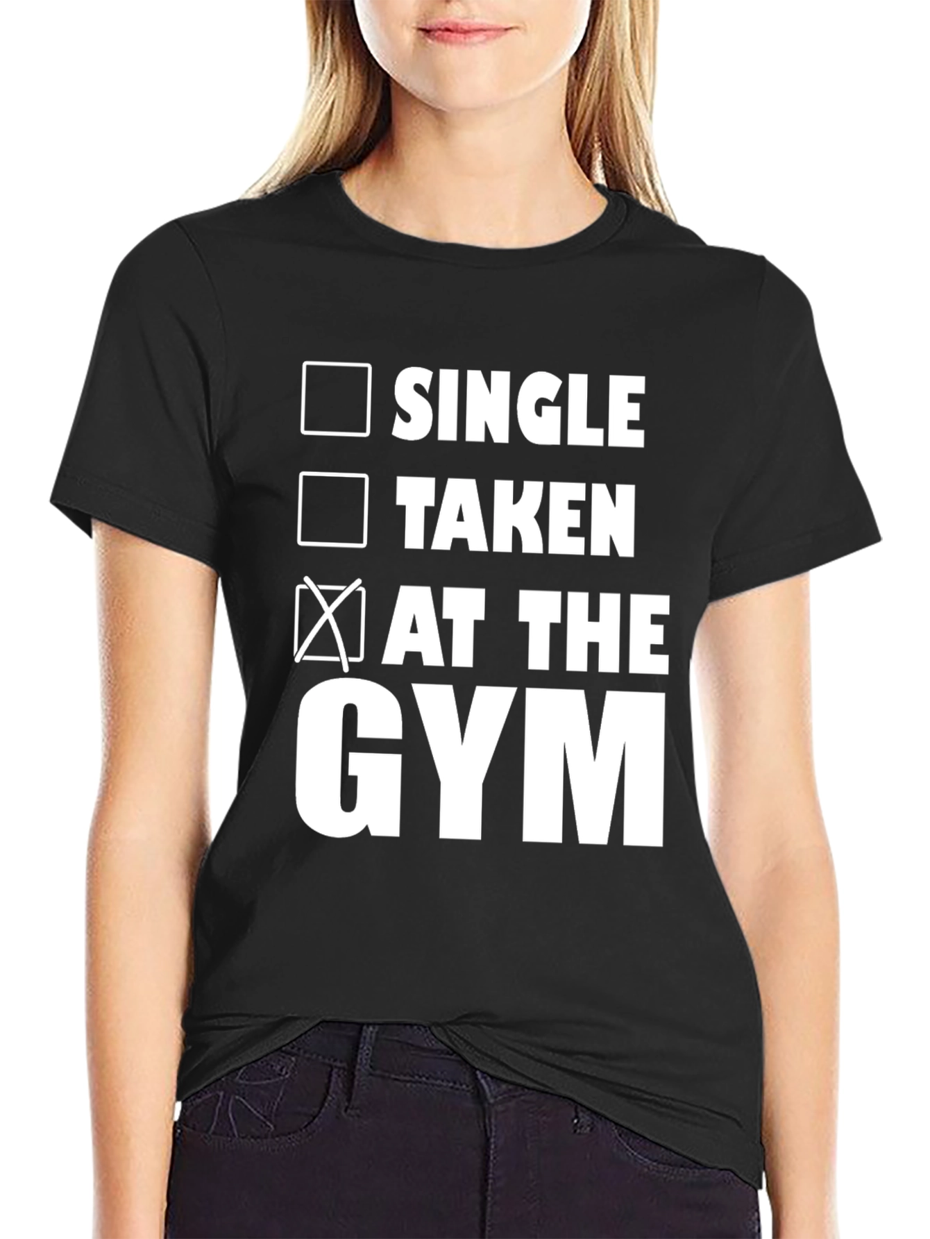 Gym Life T-Shirt: Single Taken At The Gym
