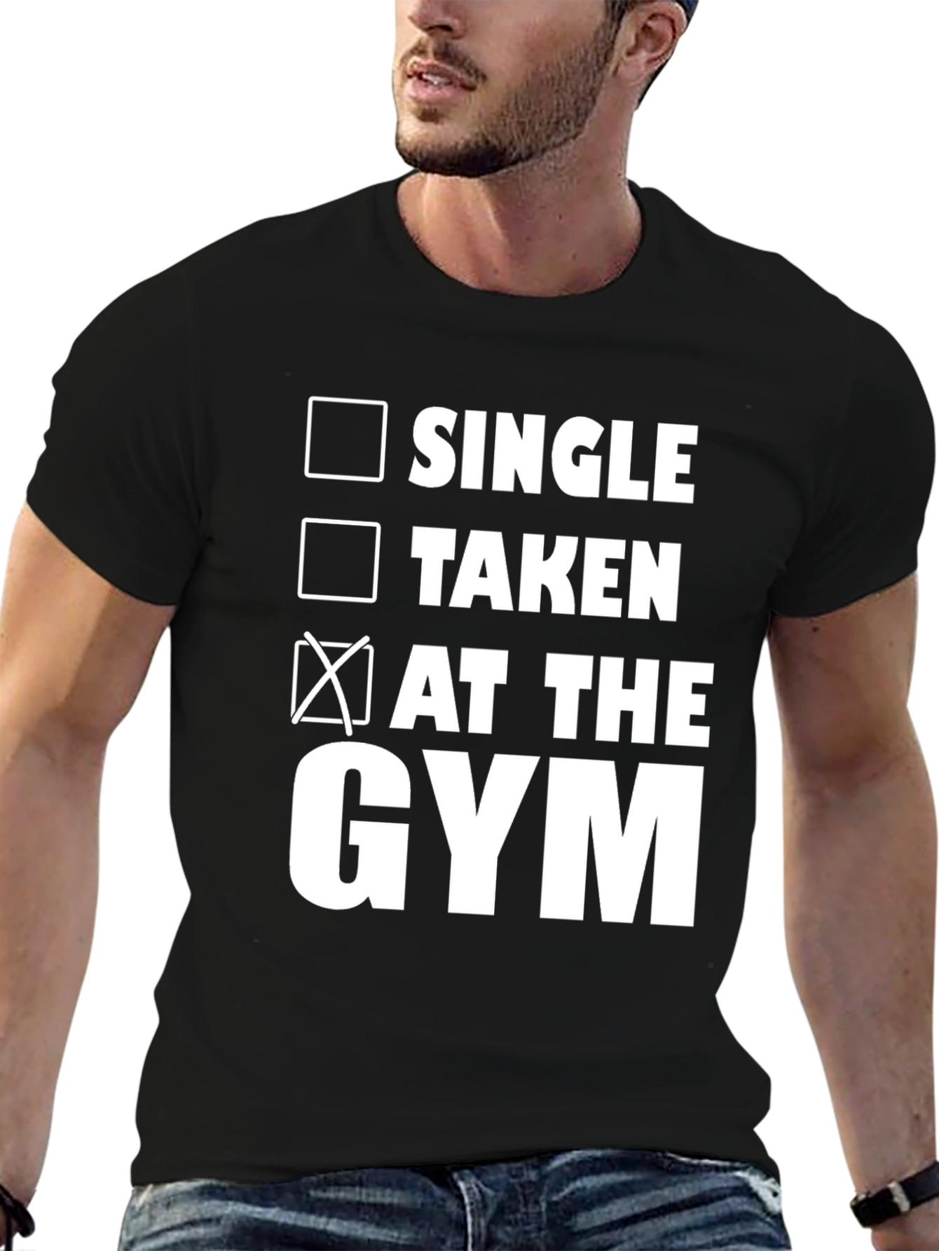 Gym Life T-Shirt: Single Taken At The Gym