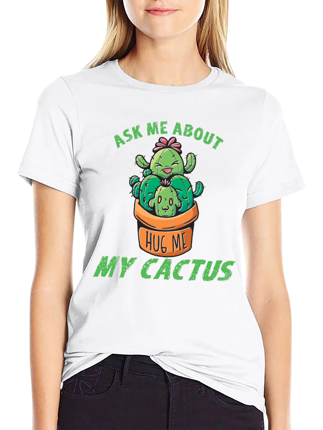 Ask Me About My Cactus T-Shirt