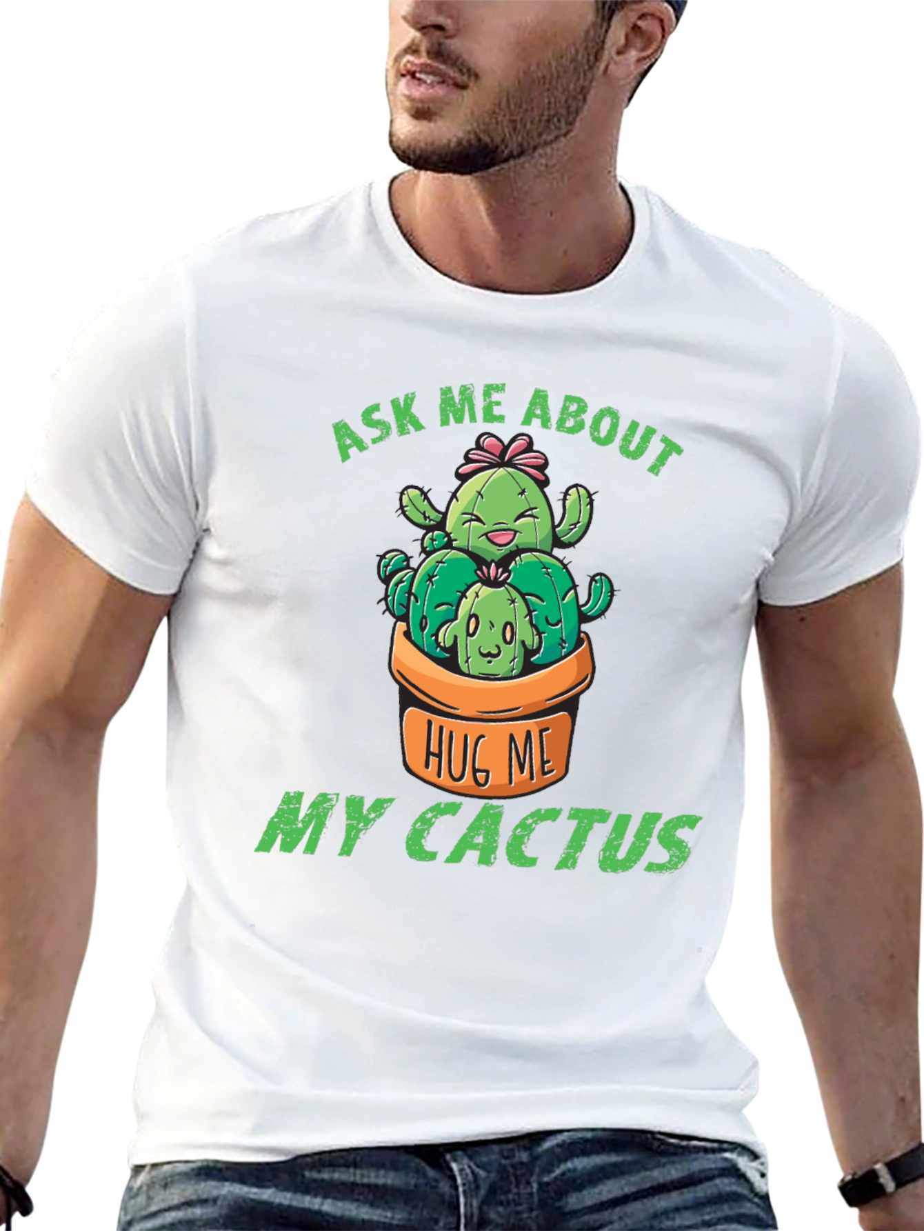 Ask Me About My Cactus T-Shirt