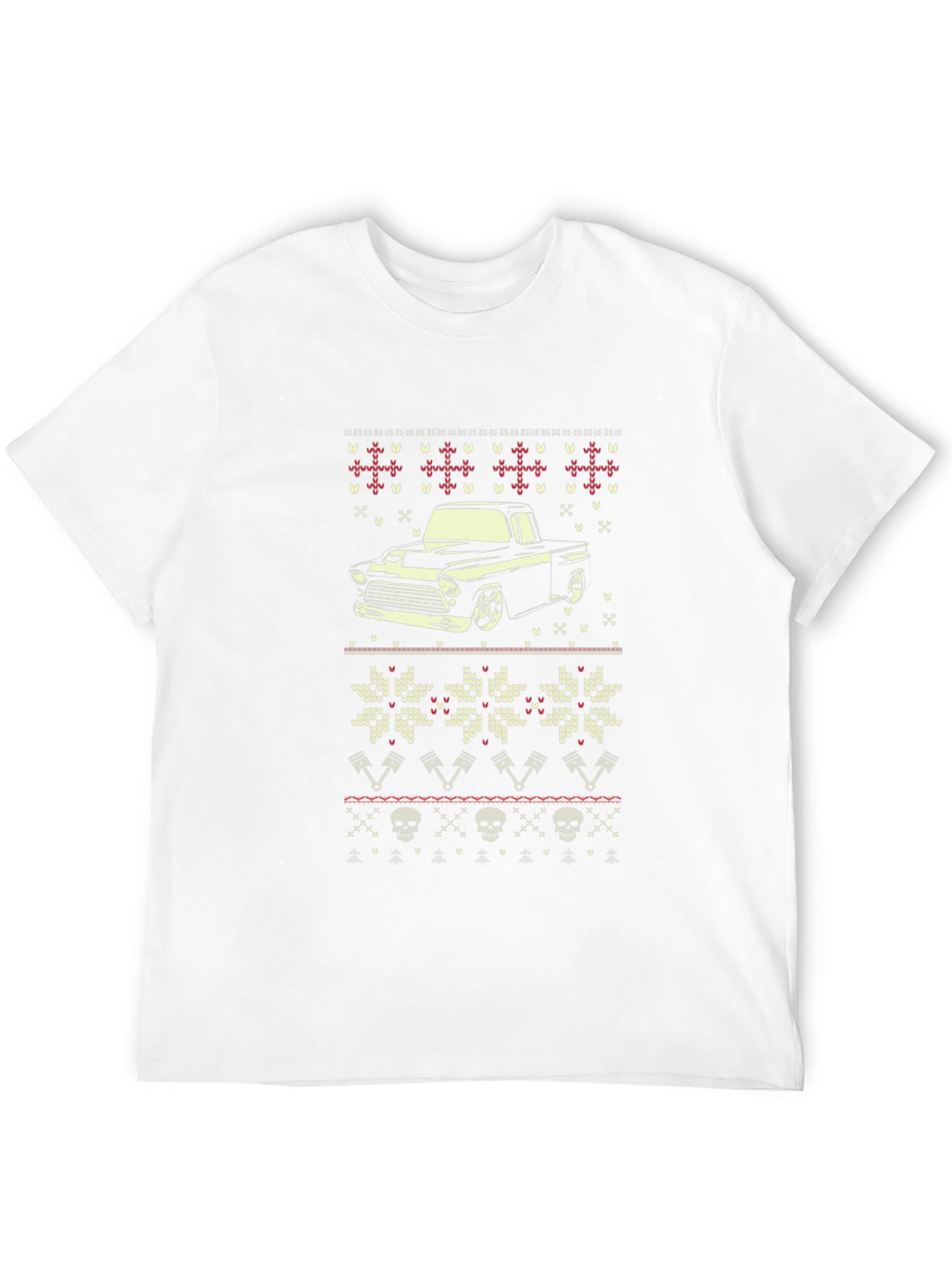 Retro Truck Ugly Christmas Sweater T-Shirt